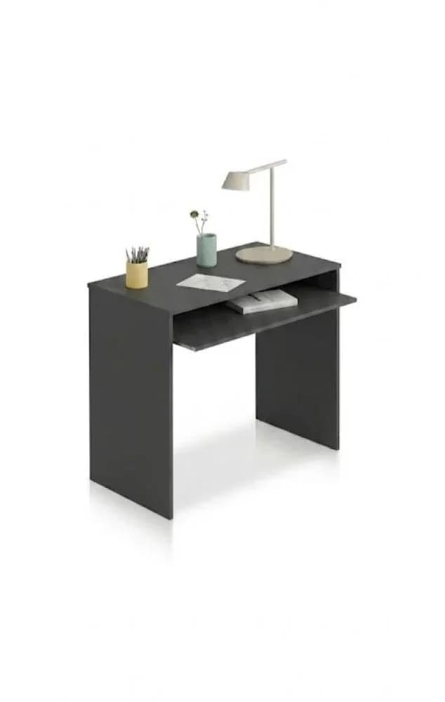 Yazı masası 87893756, laminat, antrasit, 80x75x50 sm