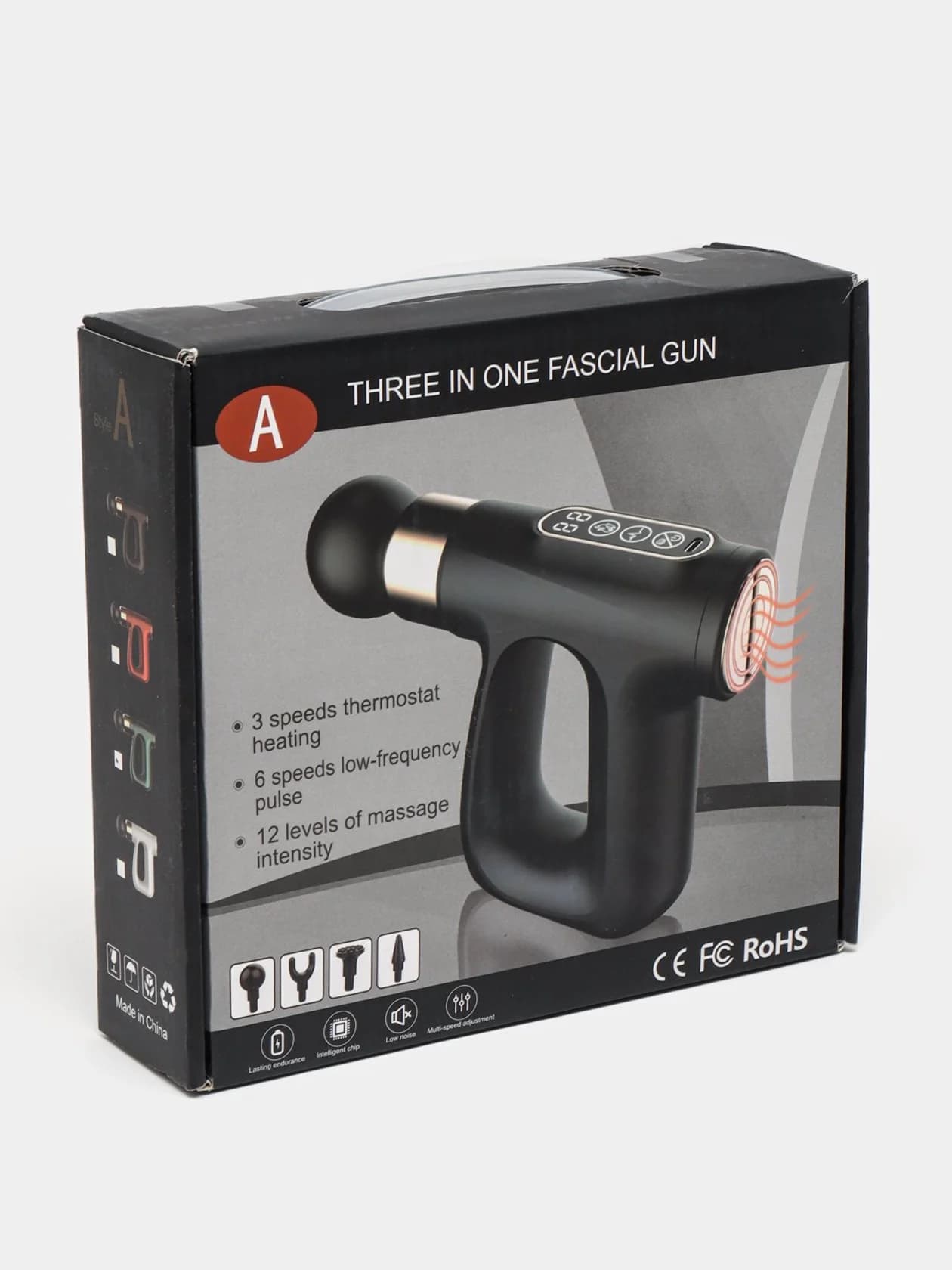Masajçı Fascial Gun, 4 qoşqu