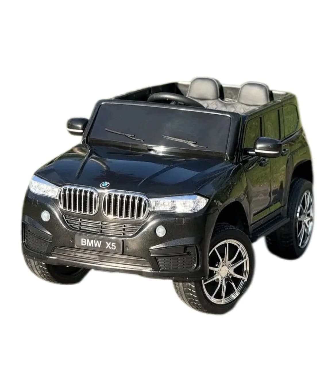Uşaq elektrik avtomobil BMW X6, qara, 10 yaşa qədər