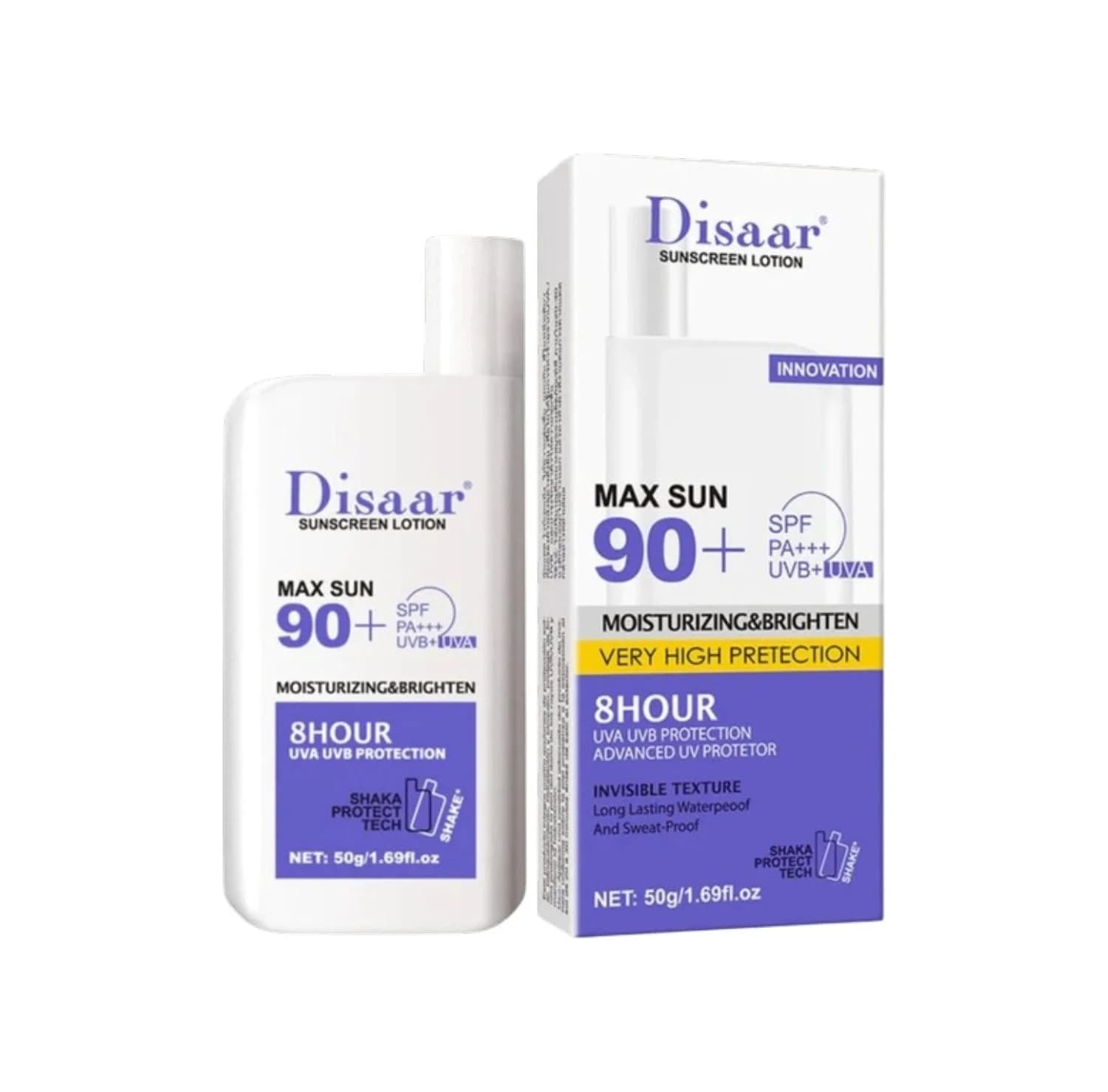 Günəşdən qoruyucu losyon Disaar Max Sun SPF90+ 50 q