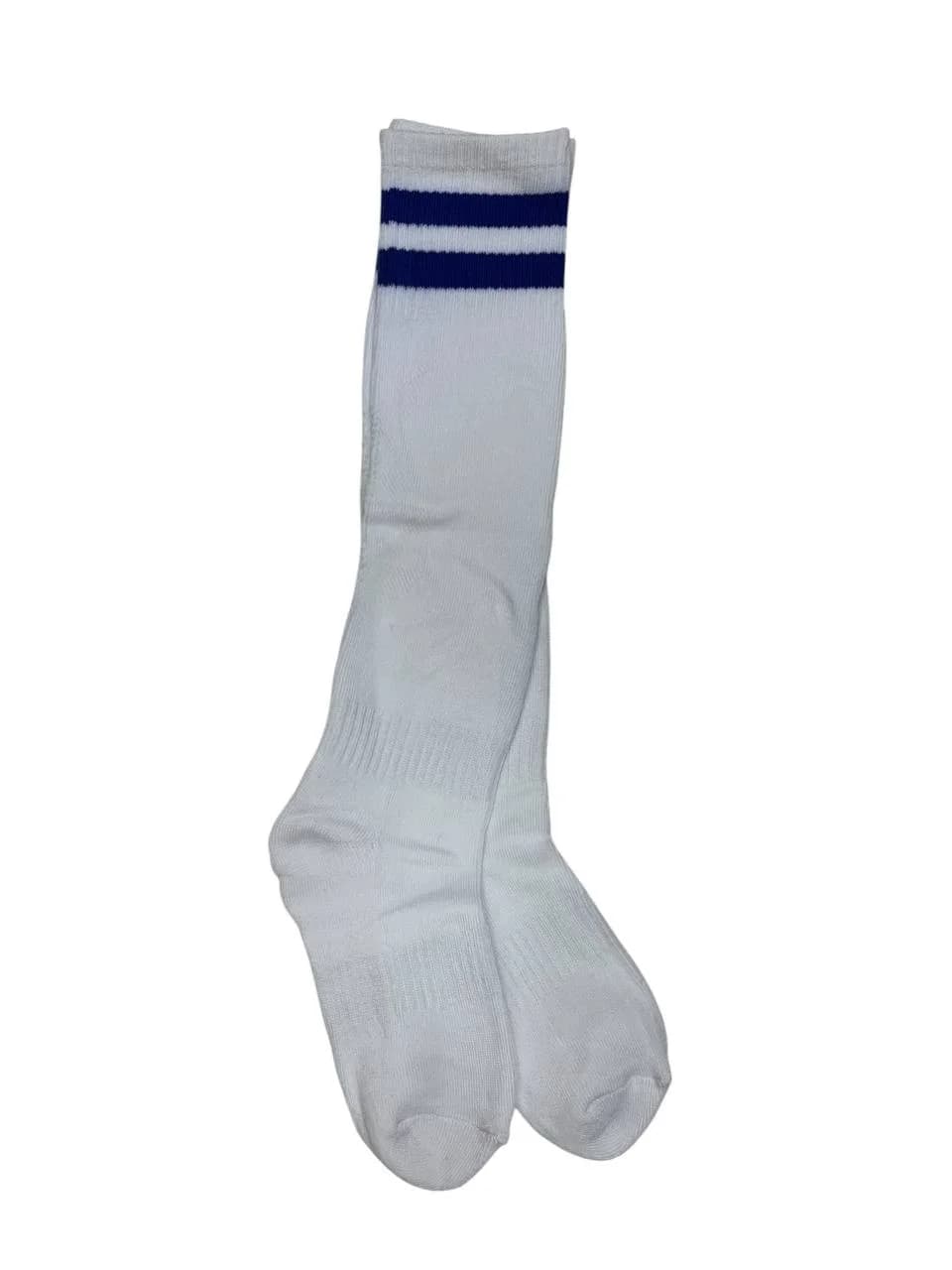 Futbol üçün getr T-65, poliester, ağ, ölçü One Size