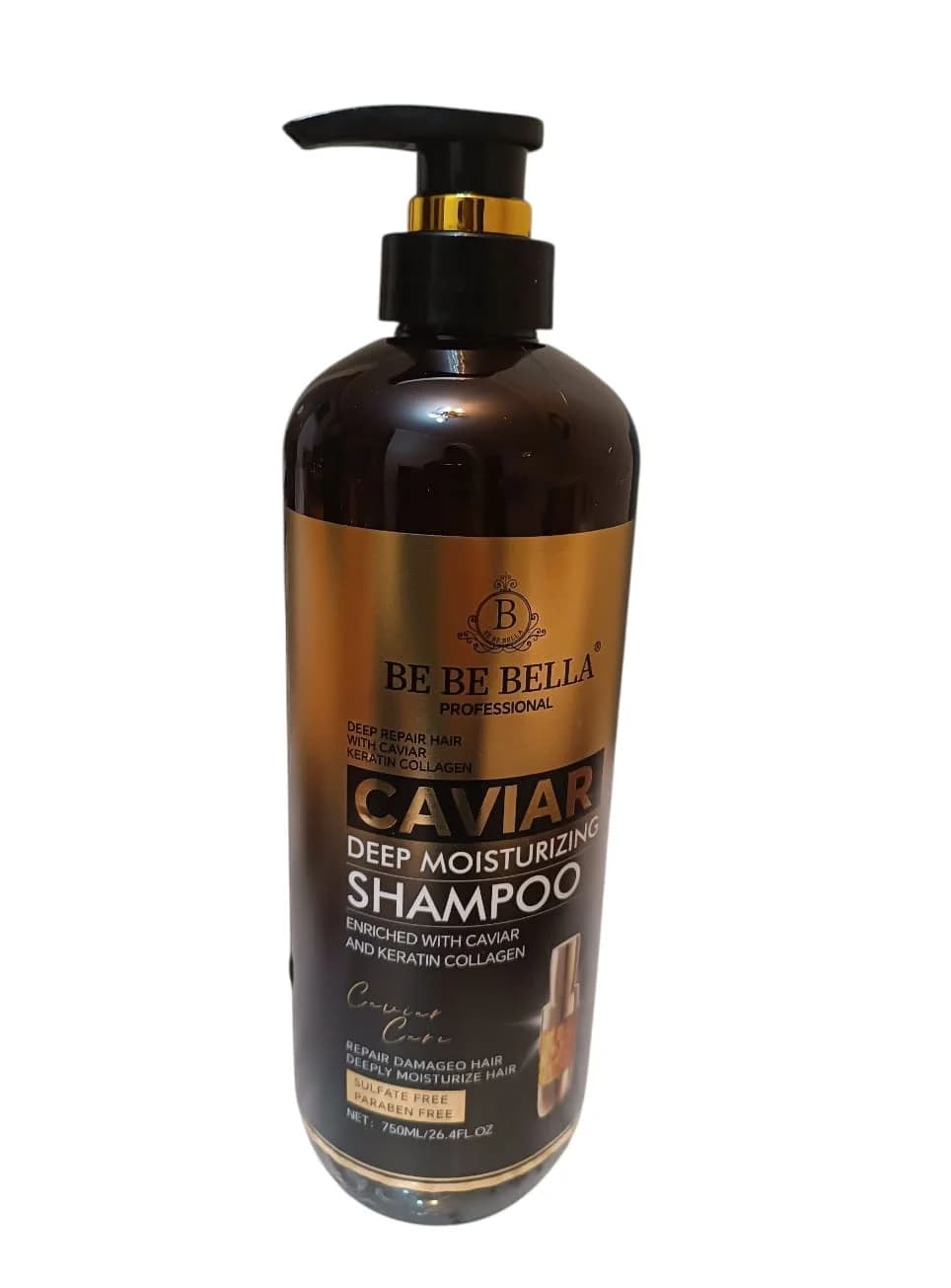 Saçlar üçün şampun BeBella Caviar, 750 ml