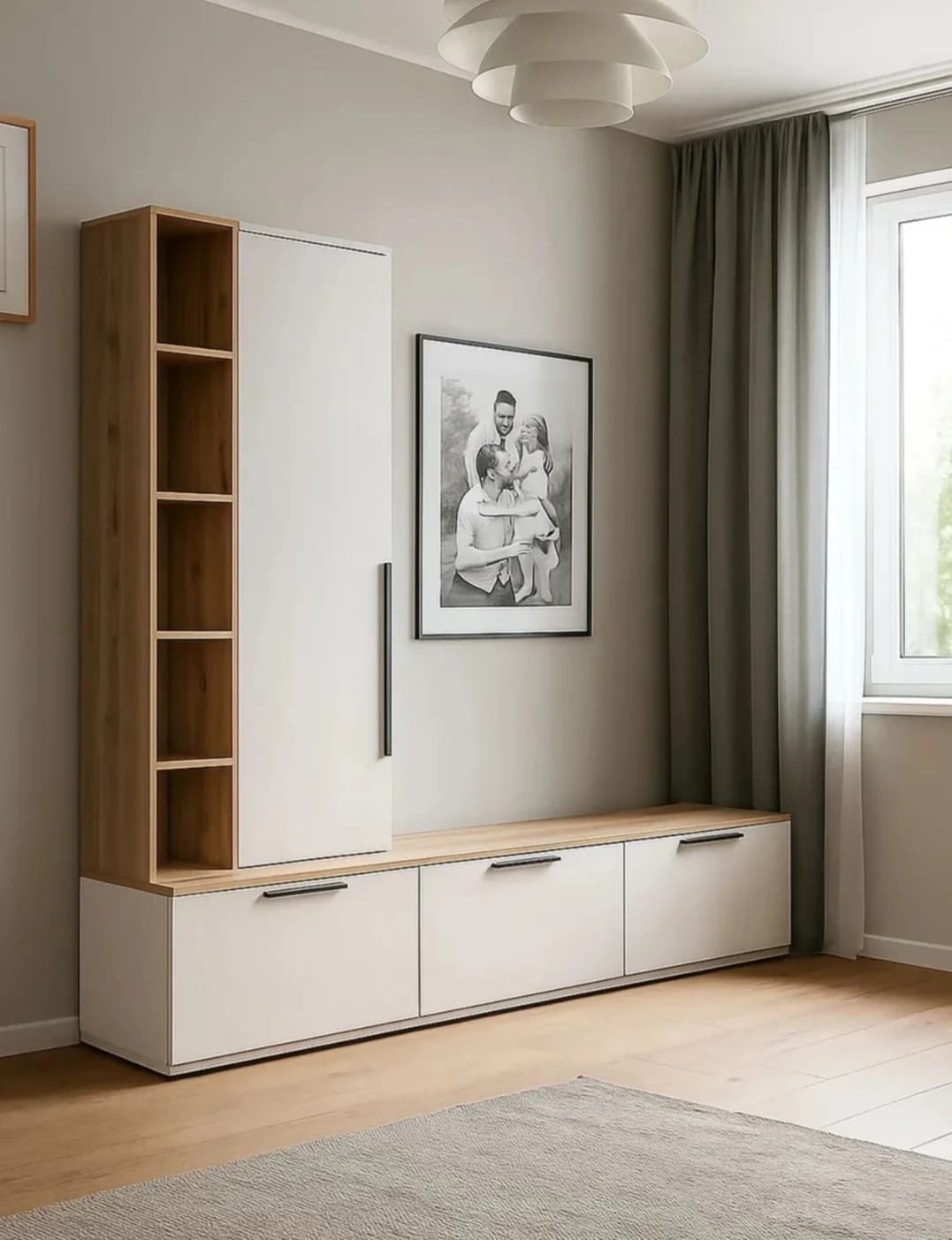 Tv üçün tumba SO0017, 186x200 sm — изображение 4
