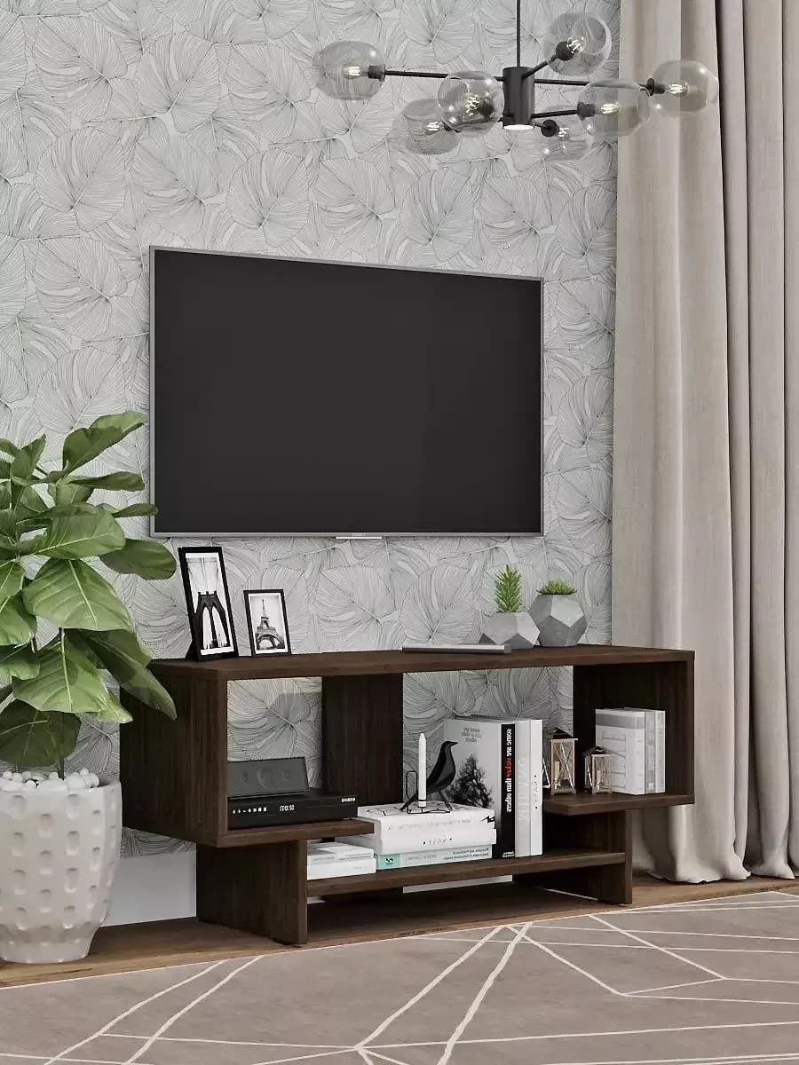 TV üçün tumba 29, laminat, venge, 40.1х28.8х90.1 sm