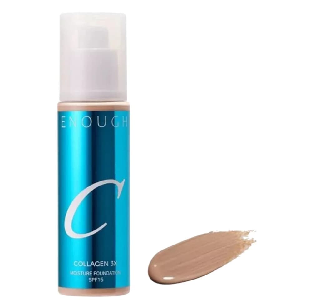 Tonlaşdırıcı krem Enough Collagen 3X Moisture SPF15 21 Transparent Beige, 100 ml