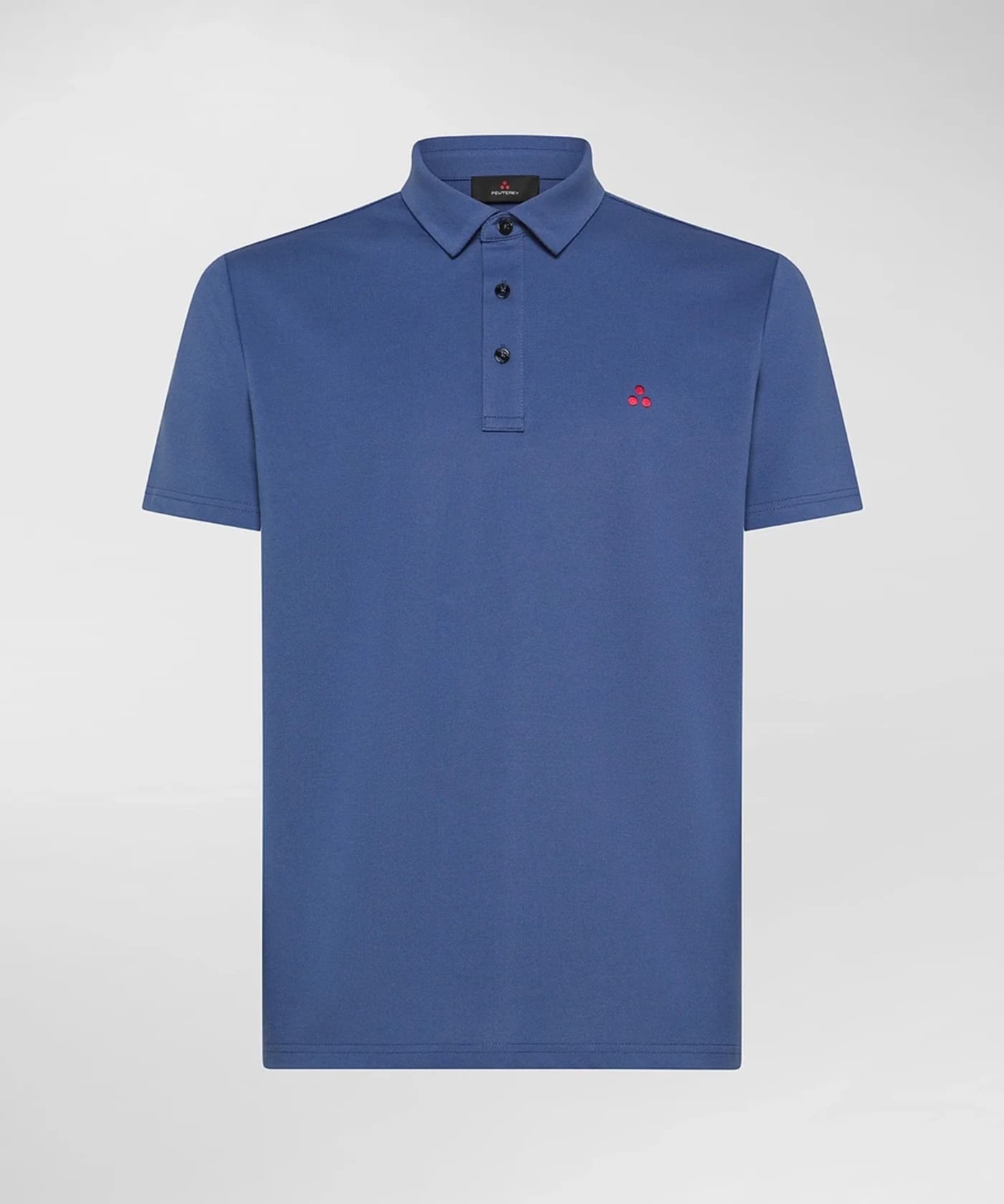 Kişilər üçün polo gd_0027, göy, pambıq/poliester/elastan, ölçü XXL