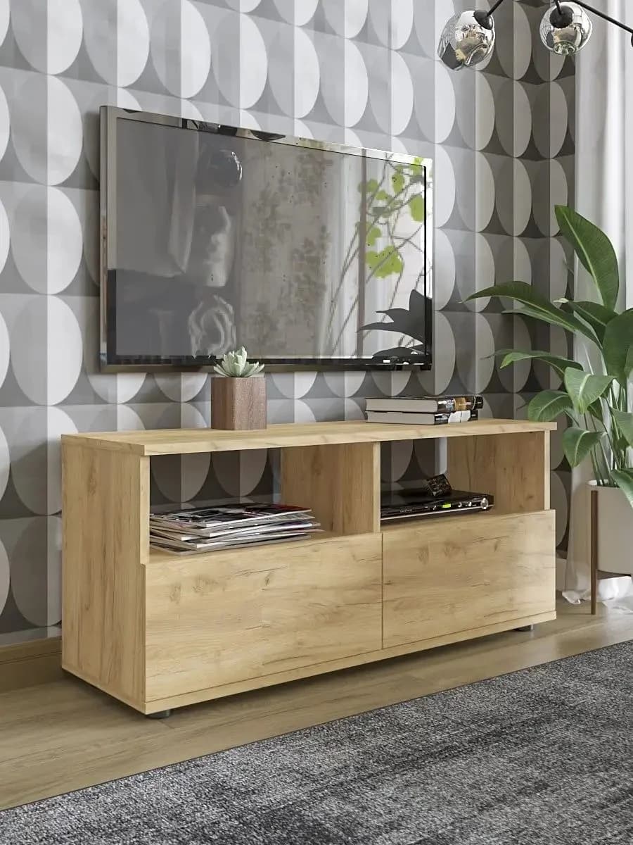 TV üçün tumba Yagmur, laminat, sonomo, 100.4 sm — изображение 2