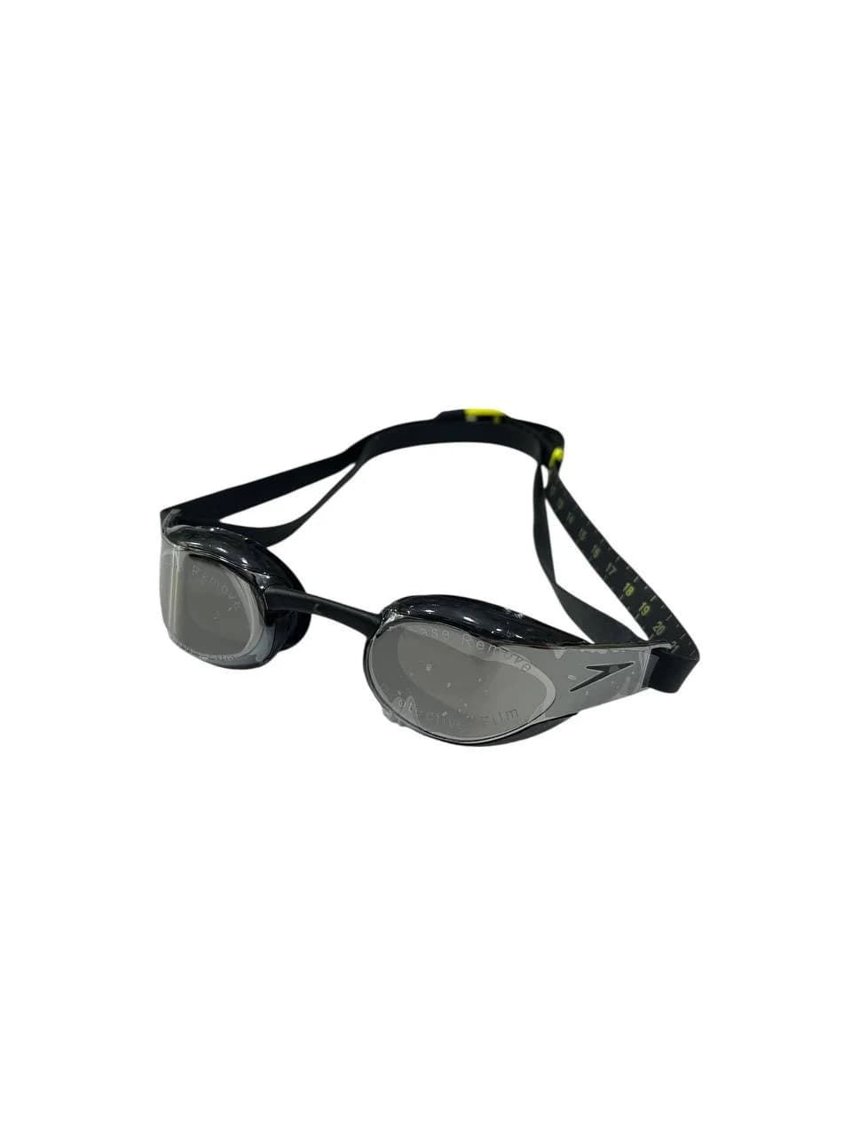 Üzgüçülük üçün eynək Speedo, silikon/şüşə, qara, ölçü One Size