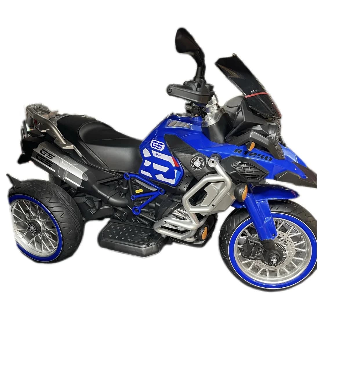 Uşaqlar üçün üçtəkərli elektrikli motosiklet BMW GS , 3+