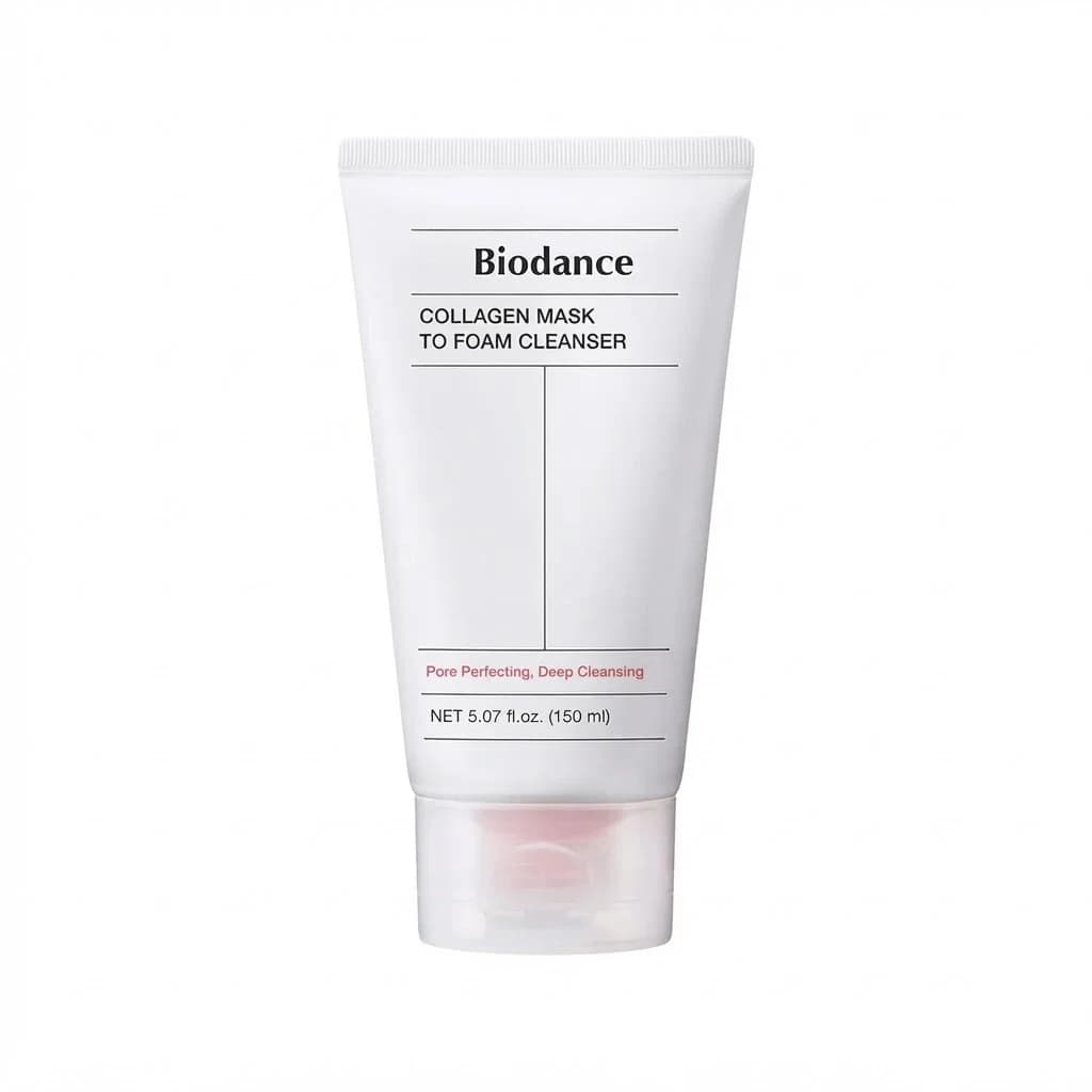 Üz təmizləyici vasitə, Köpük, Biodance Collagen Mask to Foam Cleanser, 150 ml, Bütün dəri növləri