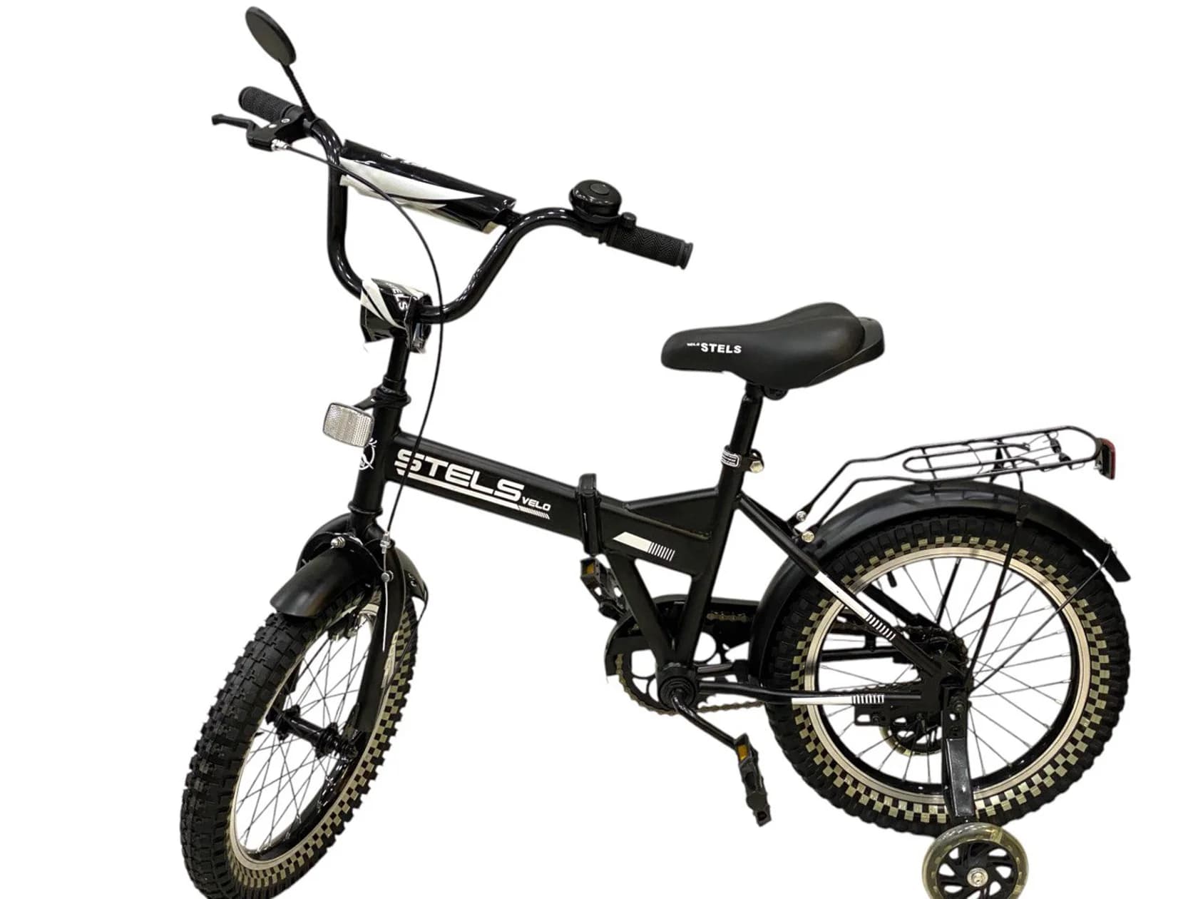 Qatlanan velosiped Stels 16", qara — image 6