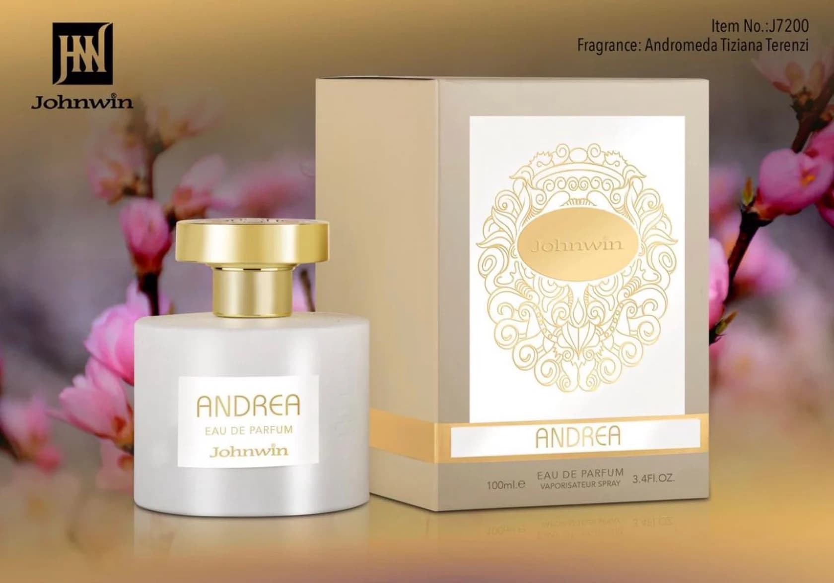 Johnwin Jackwins Andrea uniseks ətir suyu 100 ml