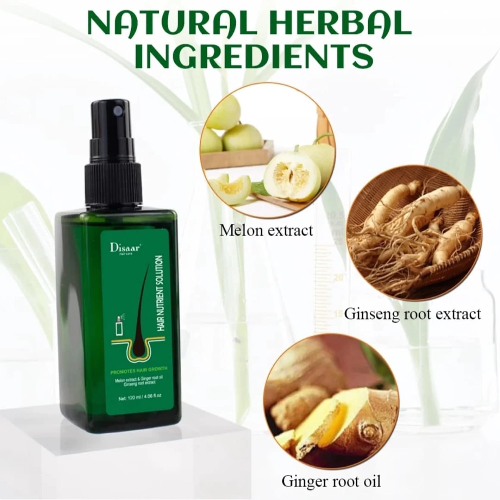 Saç uzadan yağ Disaar Hair Growth, 120 ml