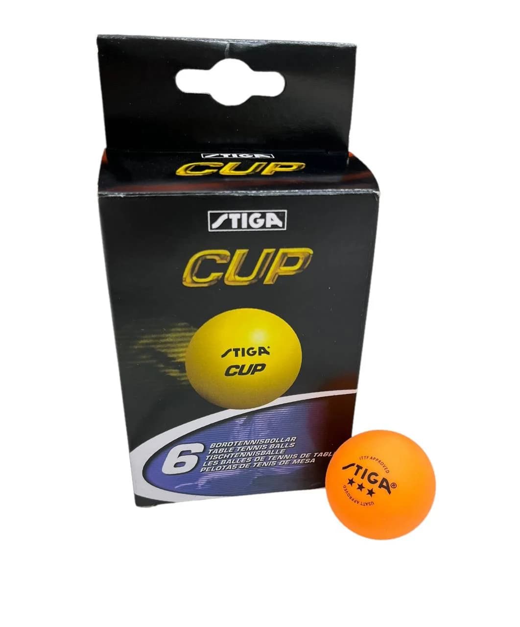 Tennis üçün top dəsti S44, narıncı, 6 əd