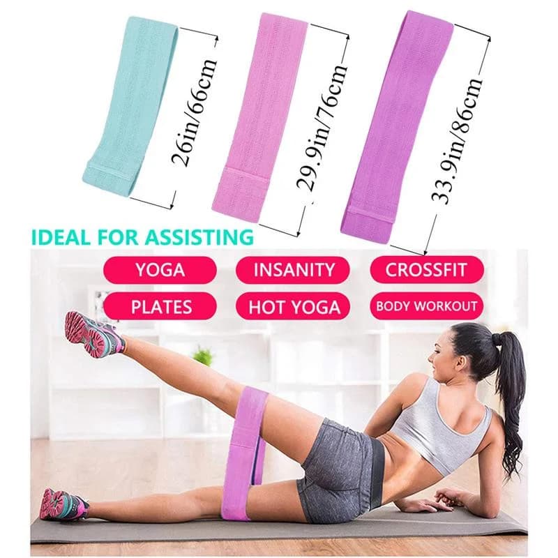 Fitnes üçün bant 62309879, ölçü S/M/L — изображение 3