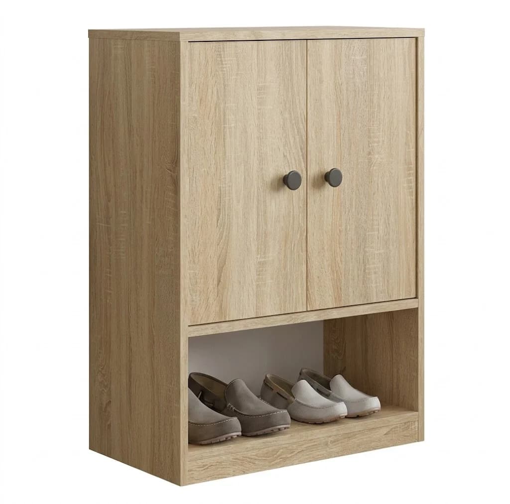 Tumba ayaqqabılar üçün MB9, laminat, 77x60x35 sm, açıq qəhvəyi