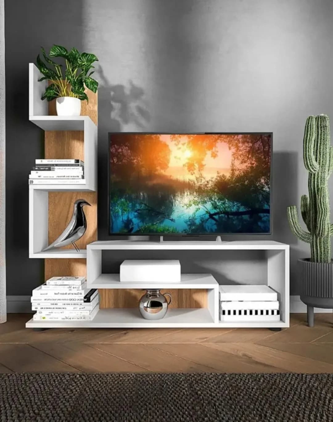 TV üçün tumba SO108, laminat, 28x110x108 sm