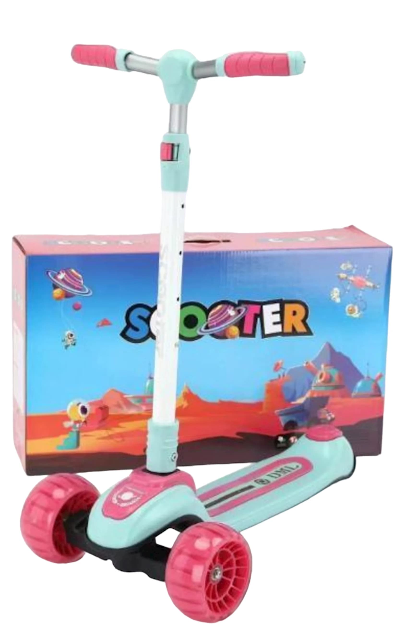Uşaqlar üçün samokat Scooter DML-1688