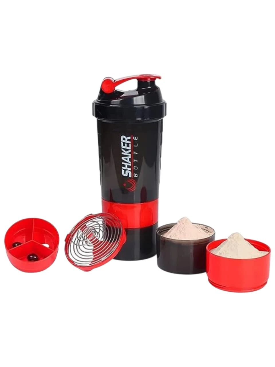 Şeyker, qırmızı/qara, 500 ml