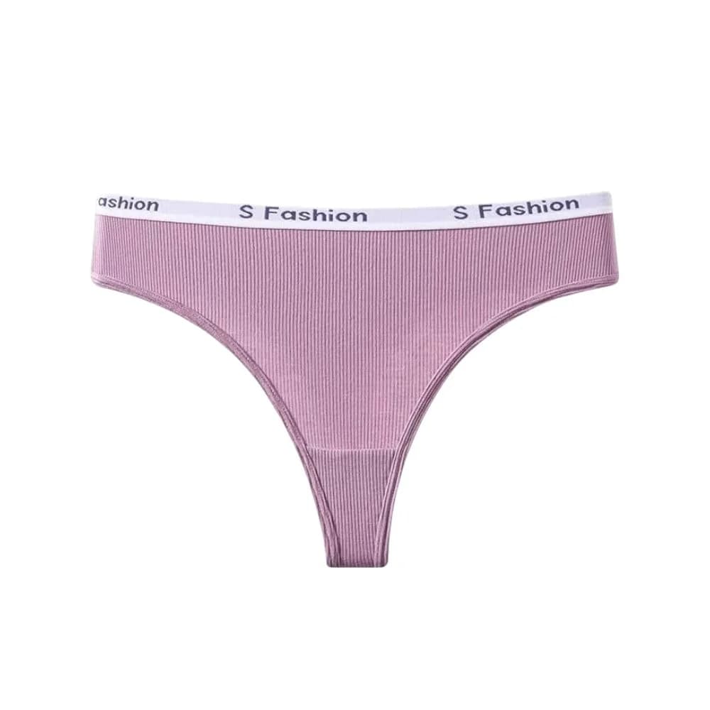 Qadınlar üçün strinq 1324, çəhrayı, pambıq, ölçü One size