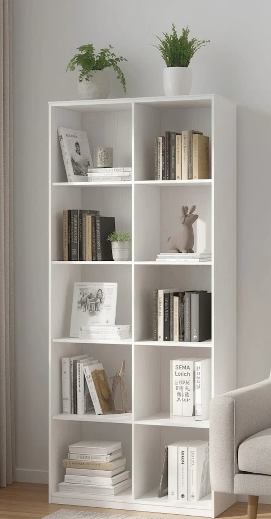 Stellaj MB4, laminat, 200x80x36 sm, ağ