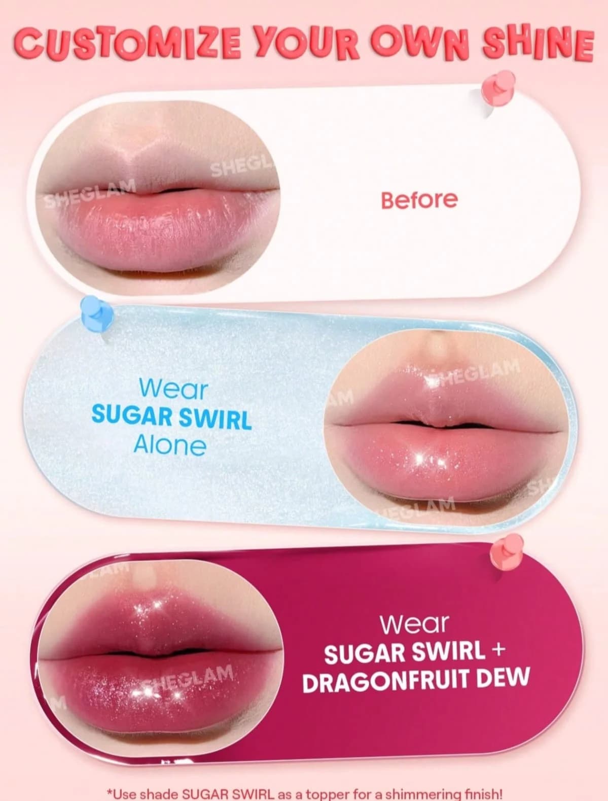 Dodaqlar üçün balzam Hydra Jelly Pocket Jam ton Strawberry Splash 3.5 ml — şəkil 2