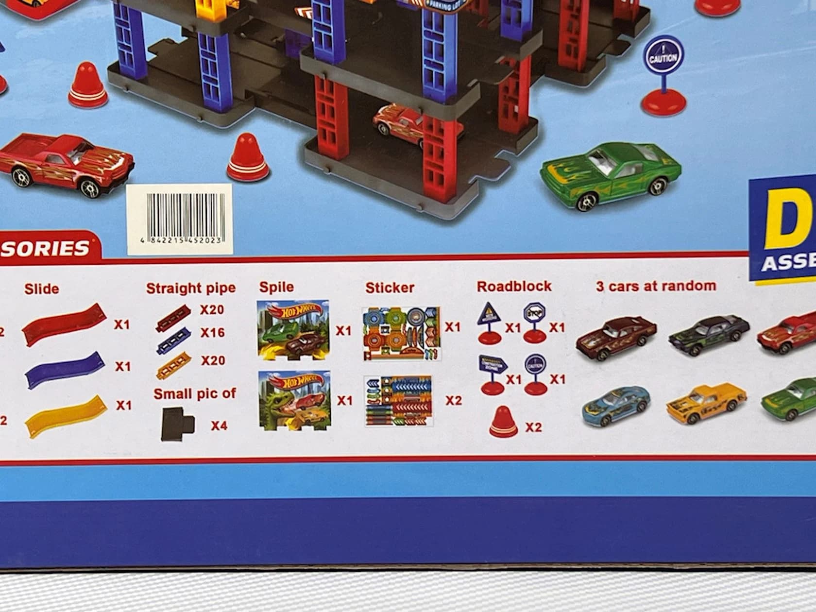 Oyun dəsti T876-6 Hot Wheels Racing Car, 111 hissə — şəkil 3