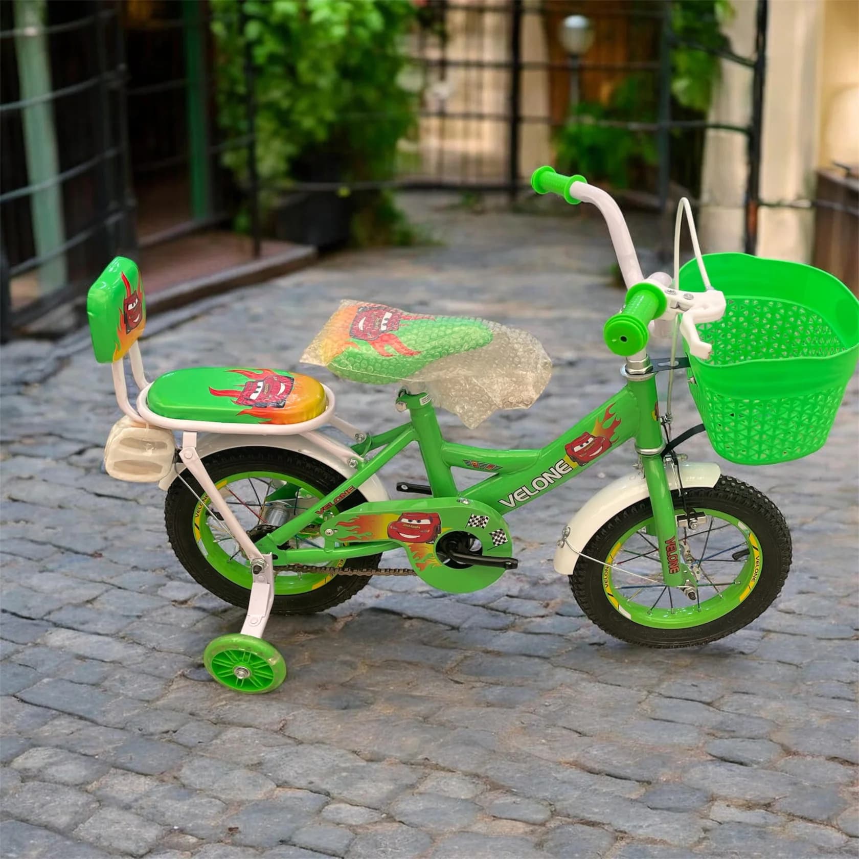 Uşaq velosipedi Velocruz 97, 12", yaşıl
