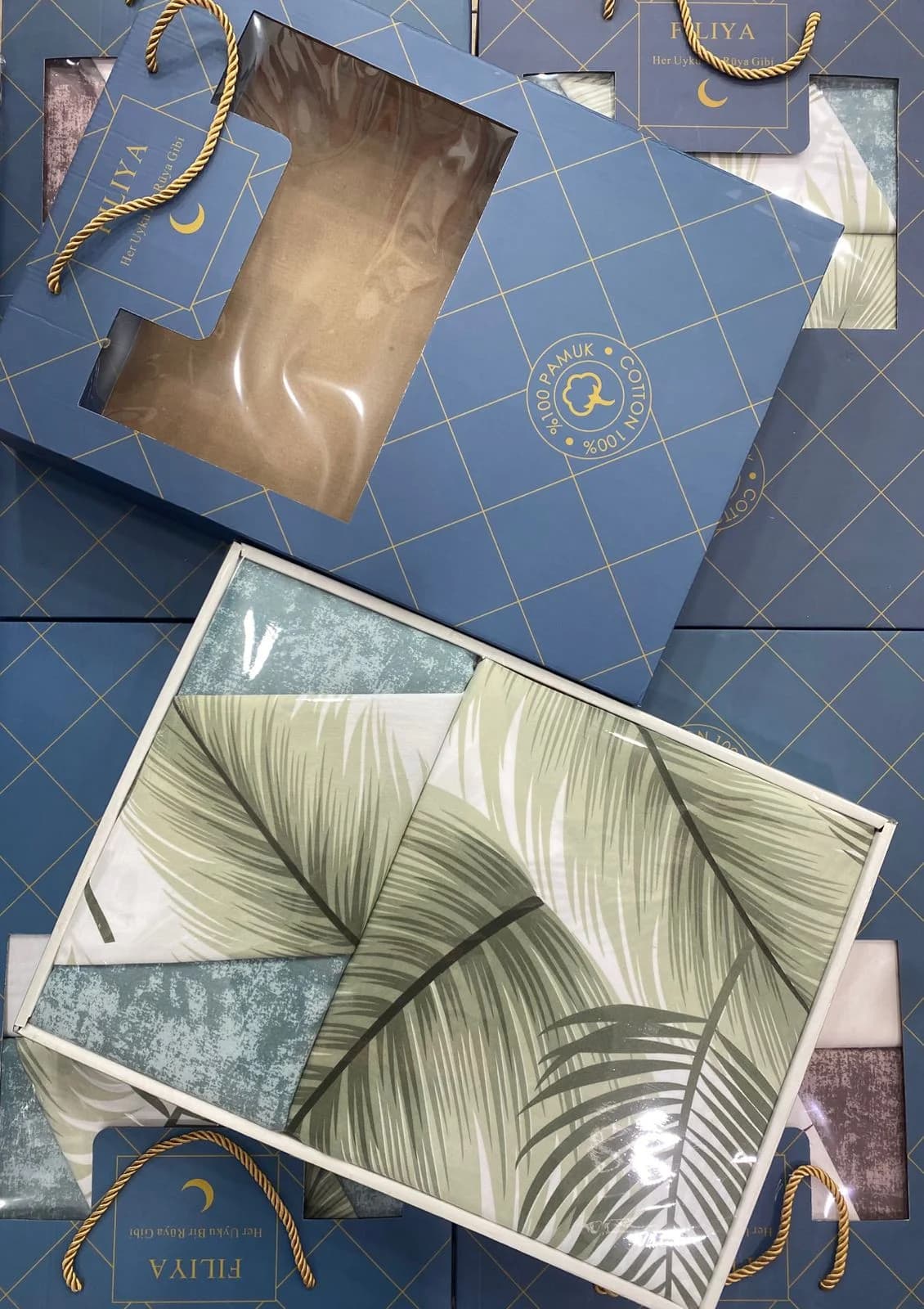 Yataq dəsti Filiya Model-5, dekor, yorğan üzü 200x220, mələfə 200x220, yastıq üzü 50x70, taxt üçün - Gstore 13