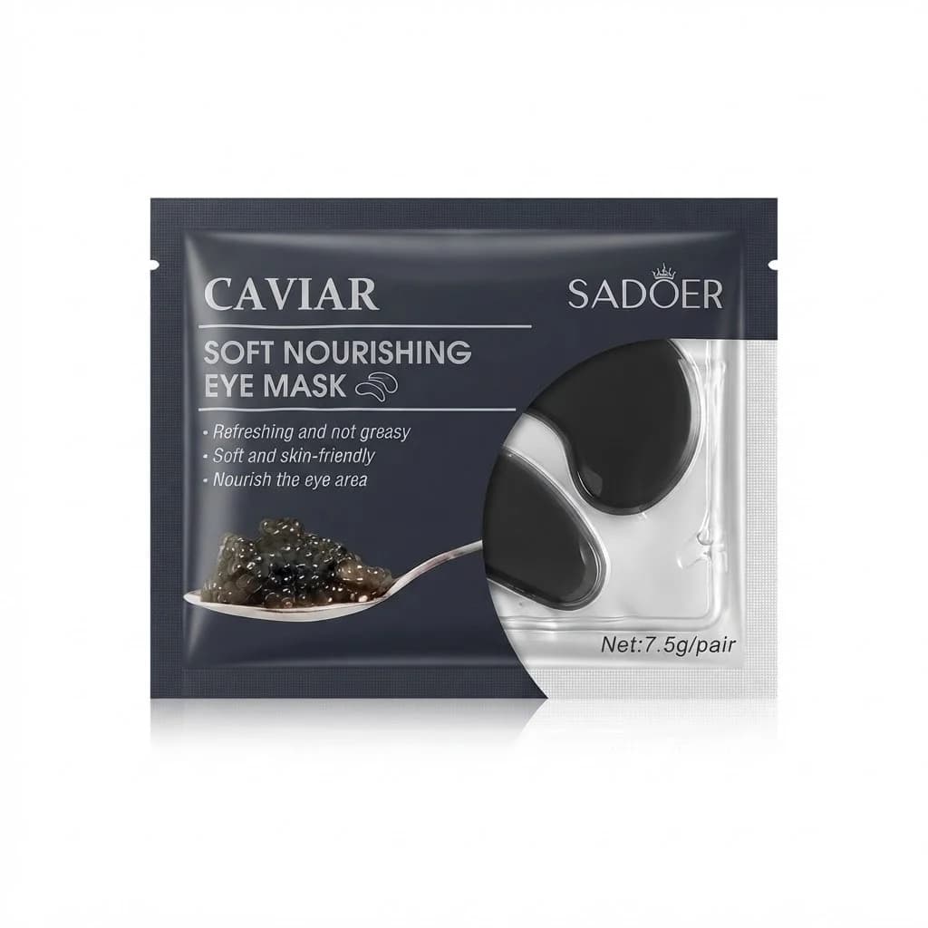 Göz ətrafı nahiyəsi üçün hidrogel patçlar Sadoer Caviar Soft Nourishing Eye Mask, 7.5 q