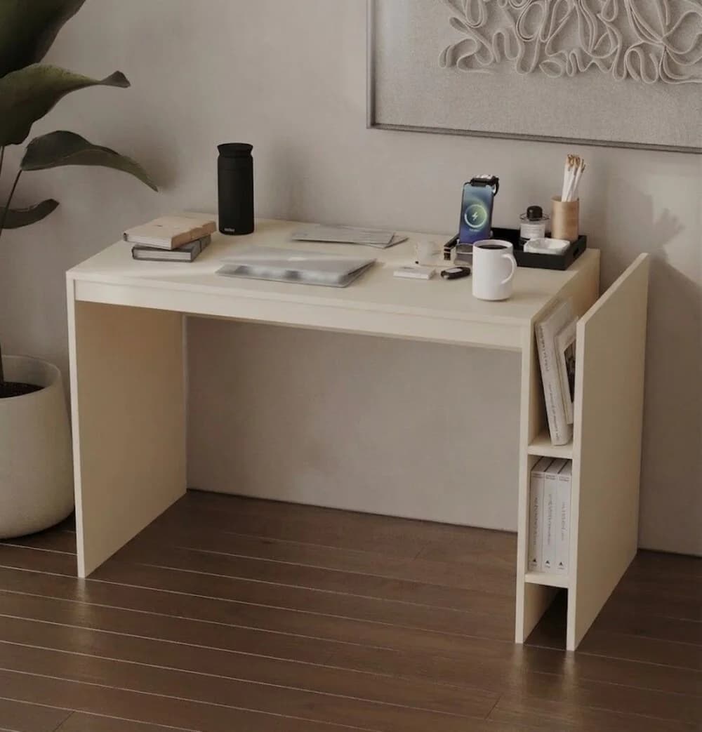 Yazı masası MB 14, laminat, bej, 90x75x50 sm