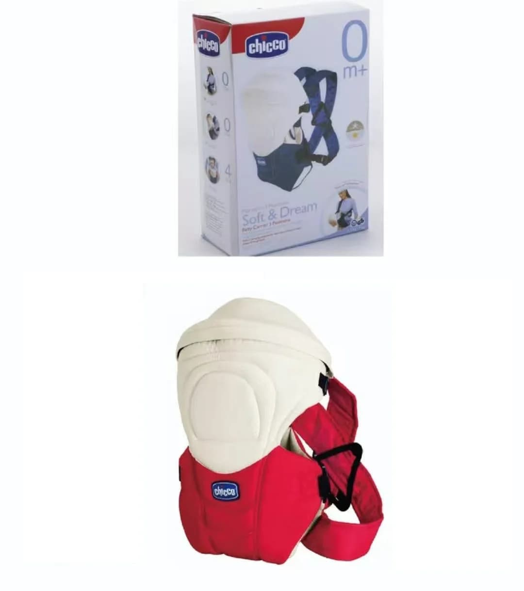 Kenquru çanta Chicco 1608, Qırmızı