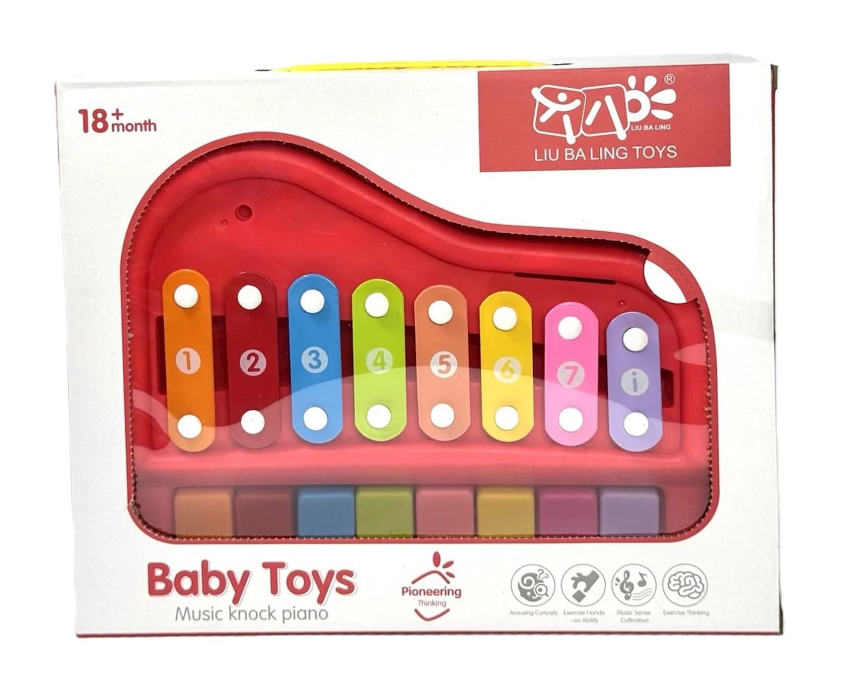 Musiqili oyuncaq Baby Toys S210-1, plastik, 18+ ay