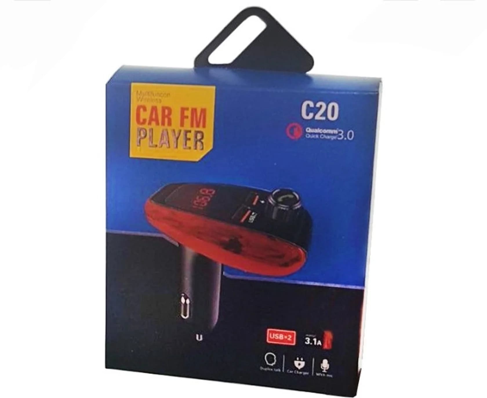 Avtomobil üçün FM ötürücü C20 Car FM Player
