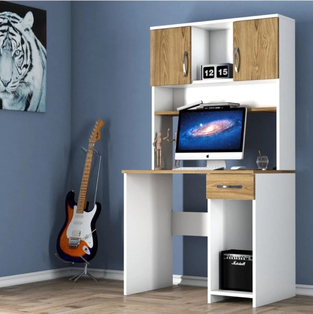 Yazı masası SO0034, laminat, 165x90 sm, ağ