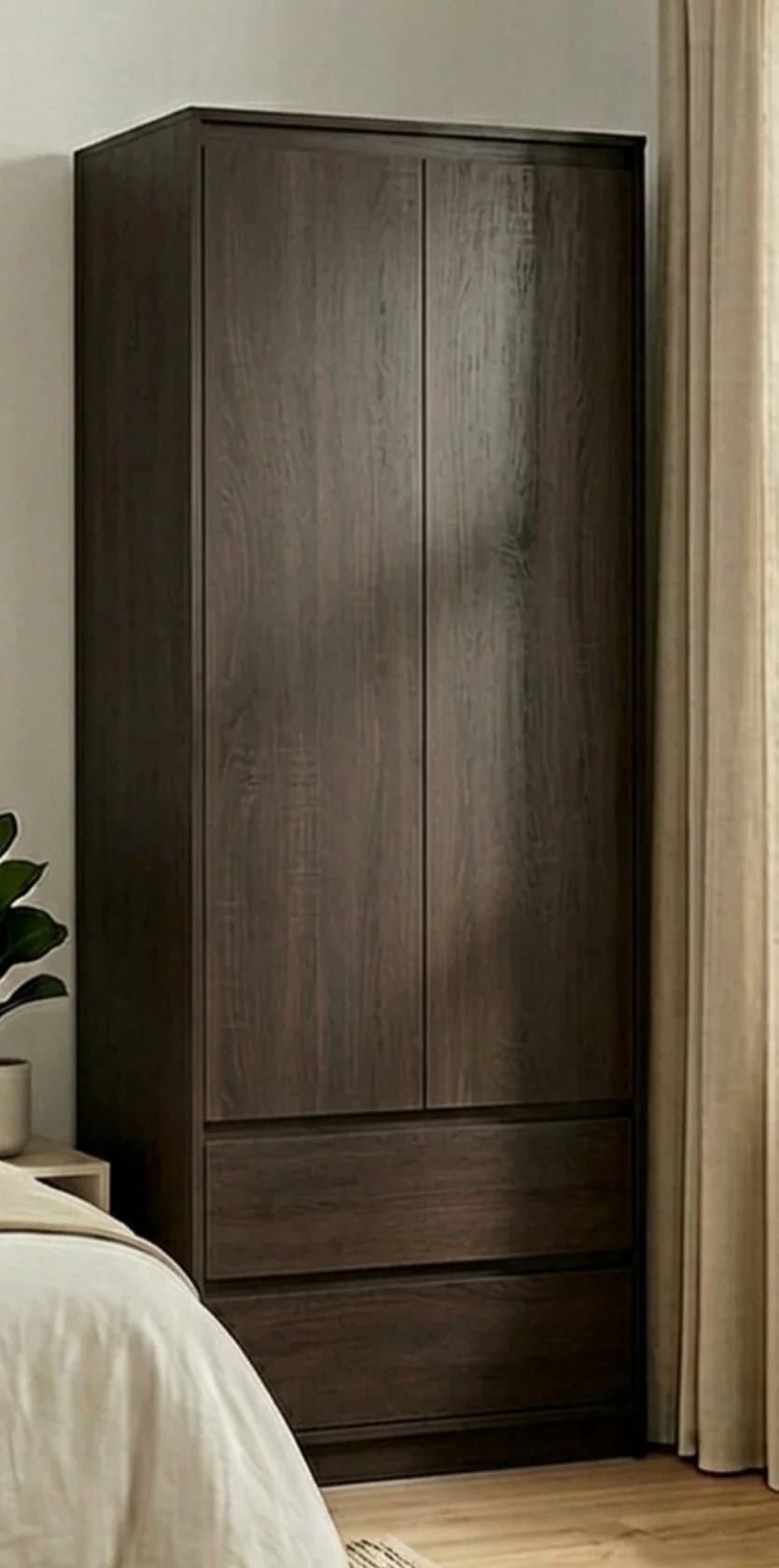 Döşəməüstü dolab MB 4,laminat, Venge, 190x80x52sm