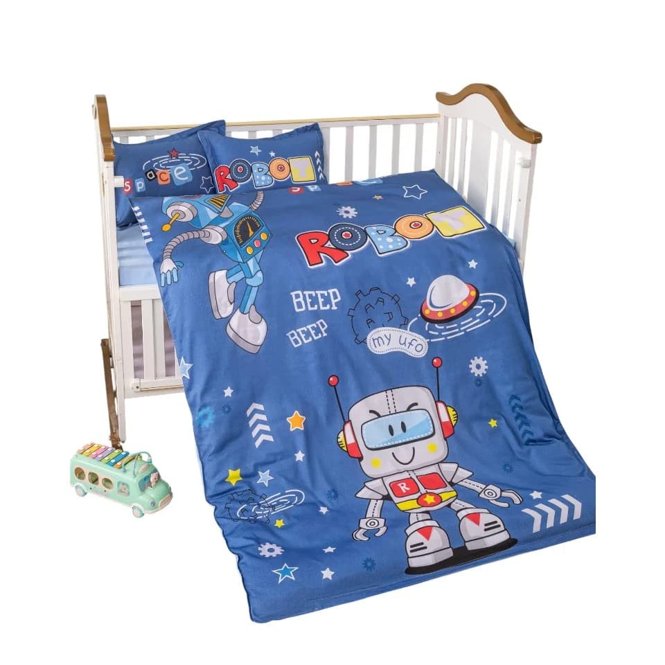 Yataq dəsti Annaberry Sateen model 7.3, bebe, 100x150/110x160/35x45 sm, Sateen - GS_1_059
