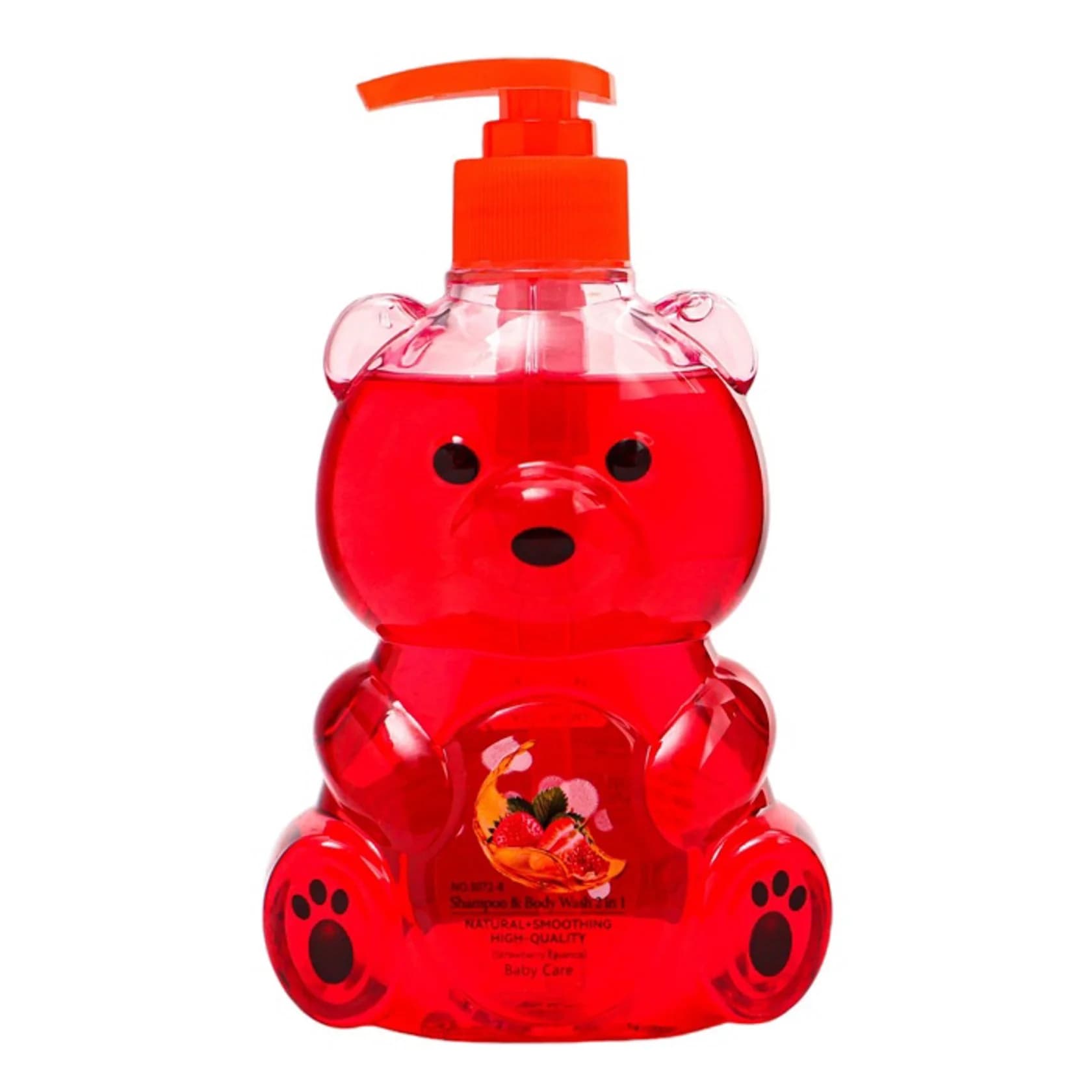Uşaq şampunu 2-i 1-də çiyələk ekstraktı ilə 400 ml