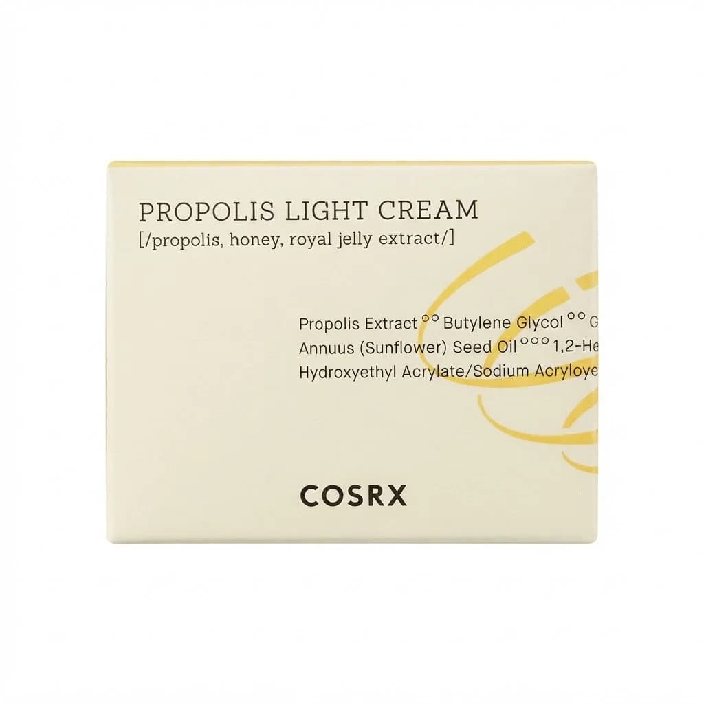 Üz kremi, COSRX Full Fit Propolis, 65 ml, Nəmləndirici, Sakitləşdirici, Elastiklik əlavə etmək, Qara arı propolisi ekstraktı, Arı südü