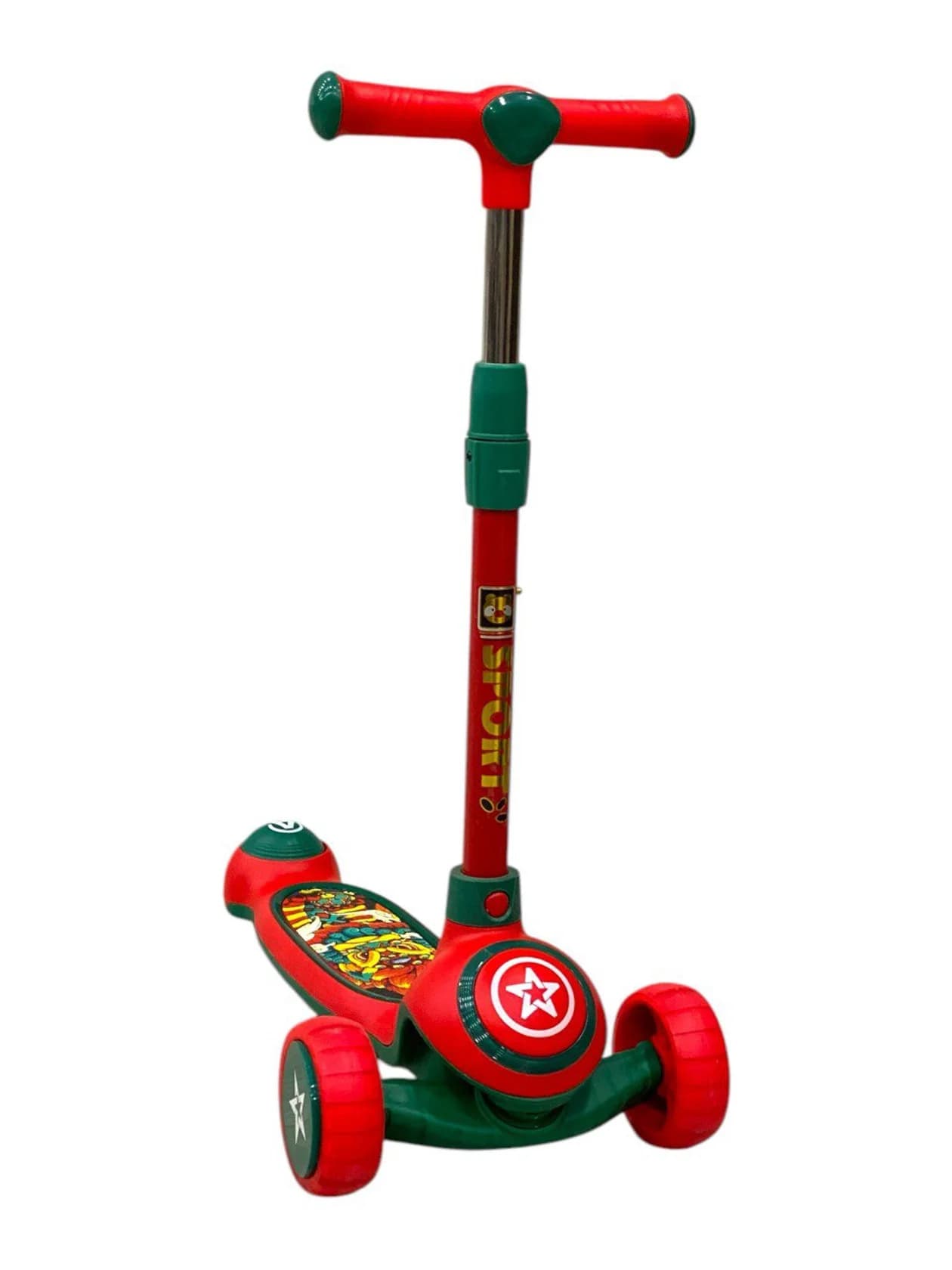 Uşaqlar üçün samokat Sport 2346_red, qırmızı — şəkil 4