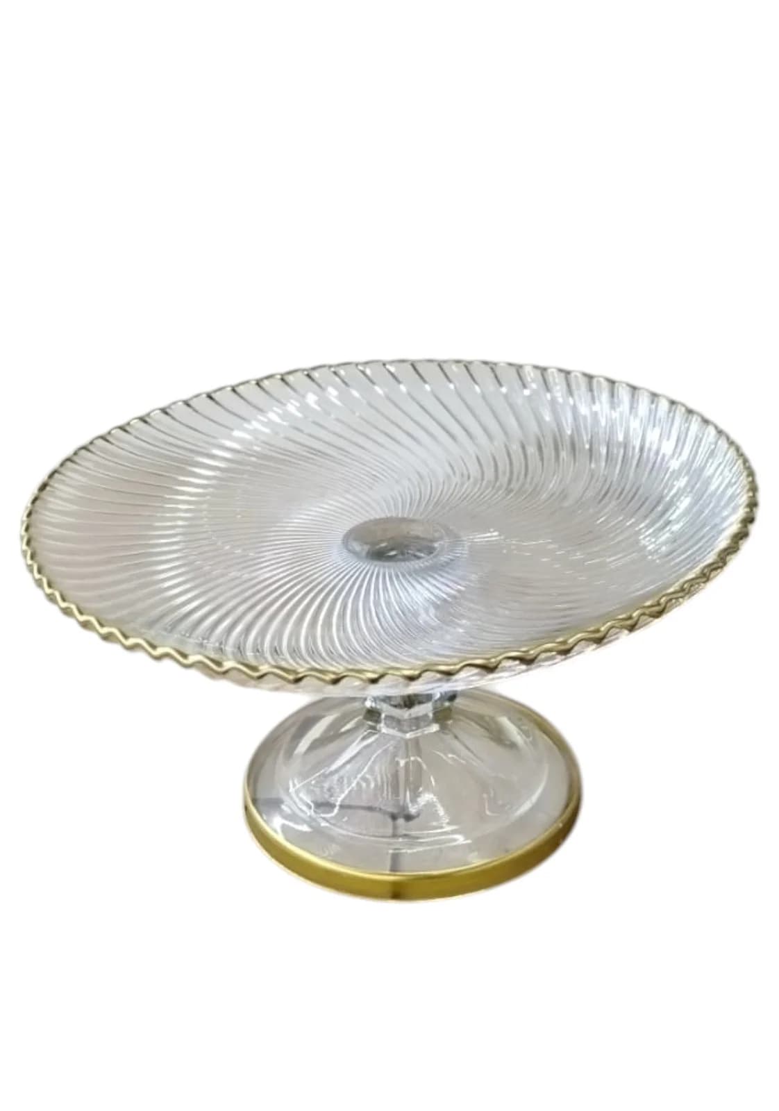 Desert qabı model-5, şəffaf qızılı - Gstore 18