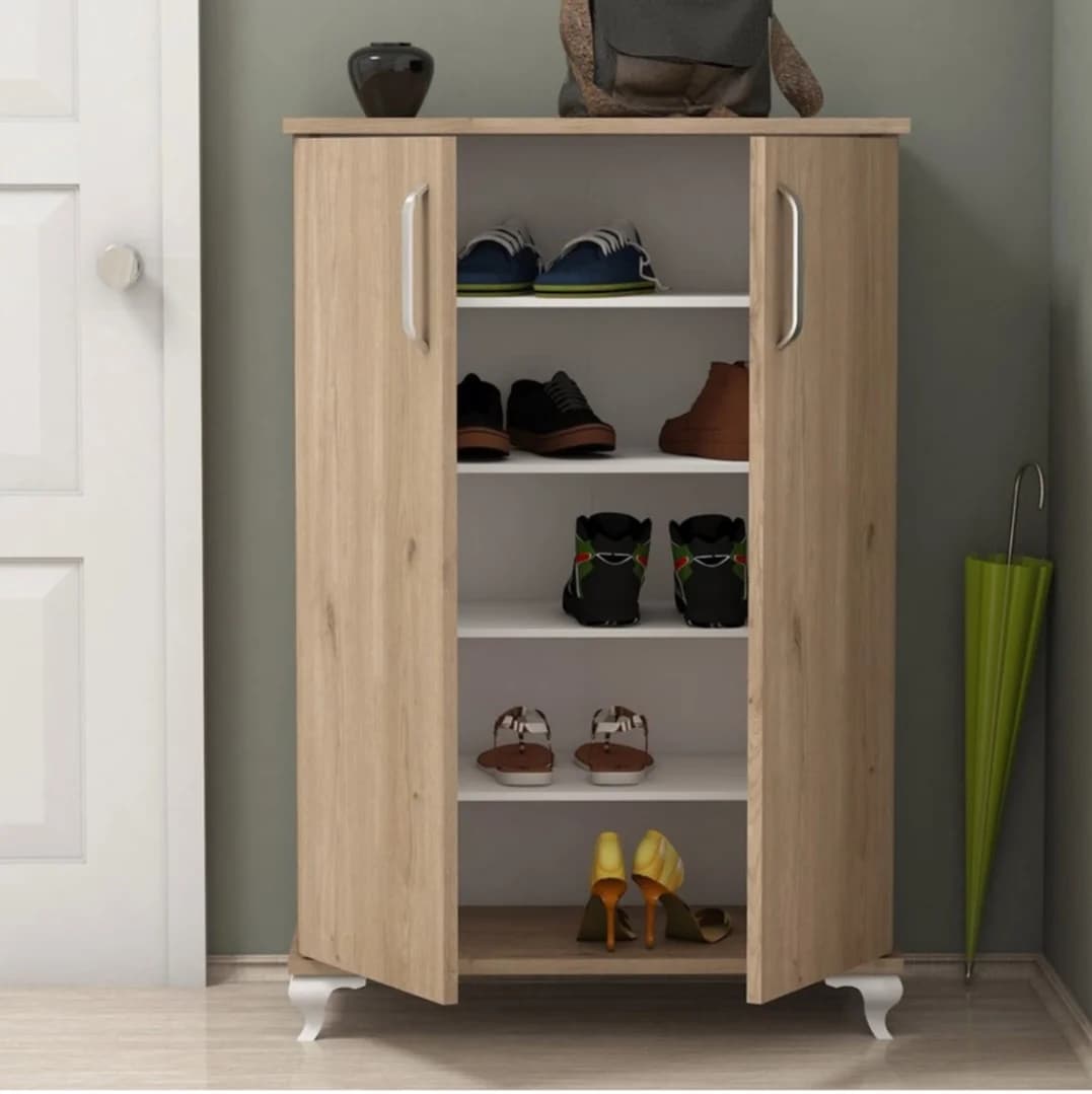 Ayaqqabı üçün tumba SO0031, 90х65 sm, bej — image 2