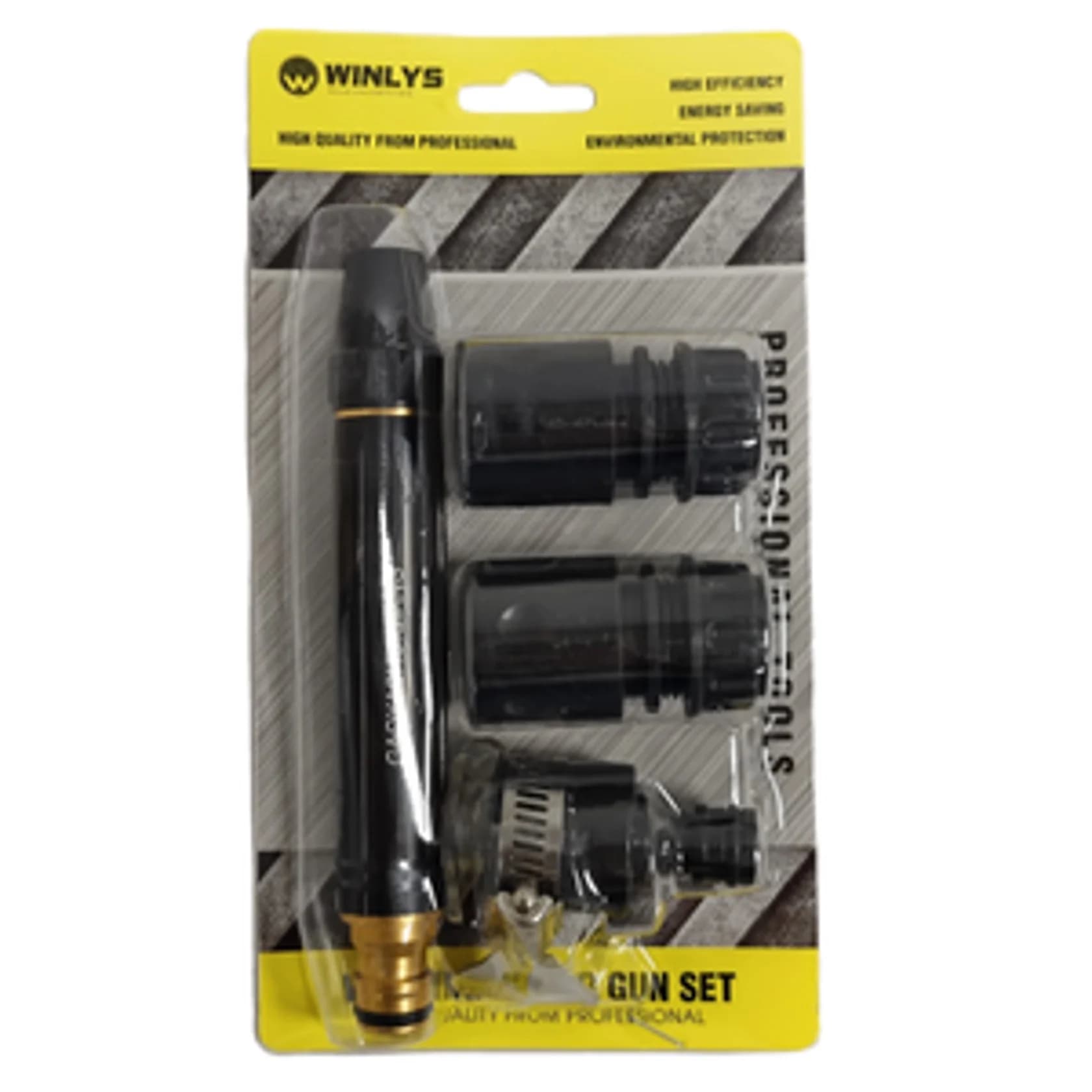 Çoxfunksiyalı suvarma tapançası WINLYS, plastik/metal