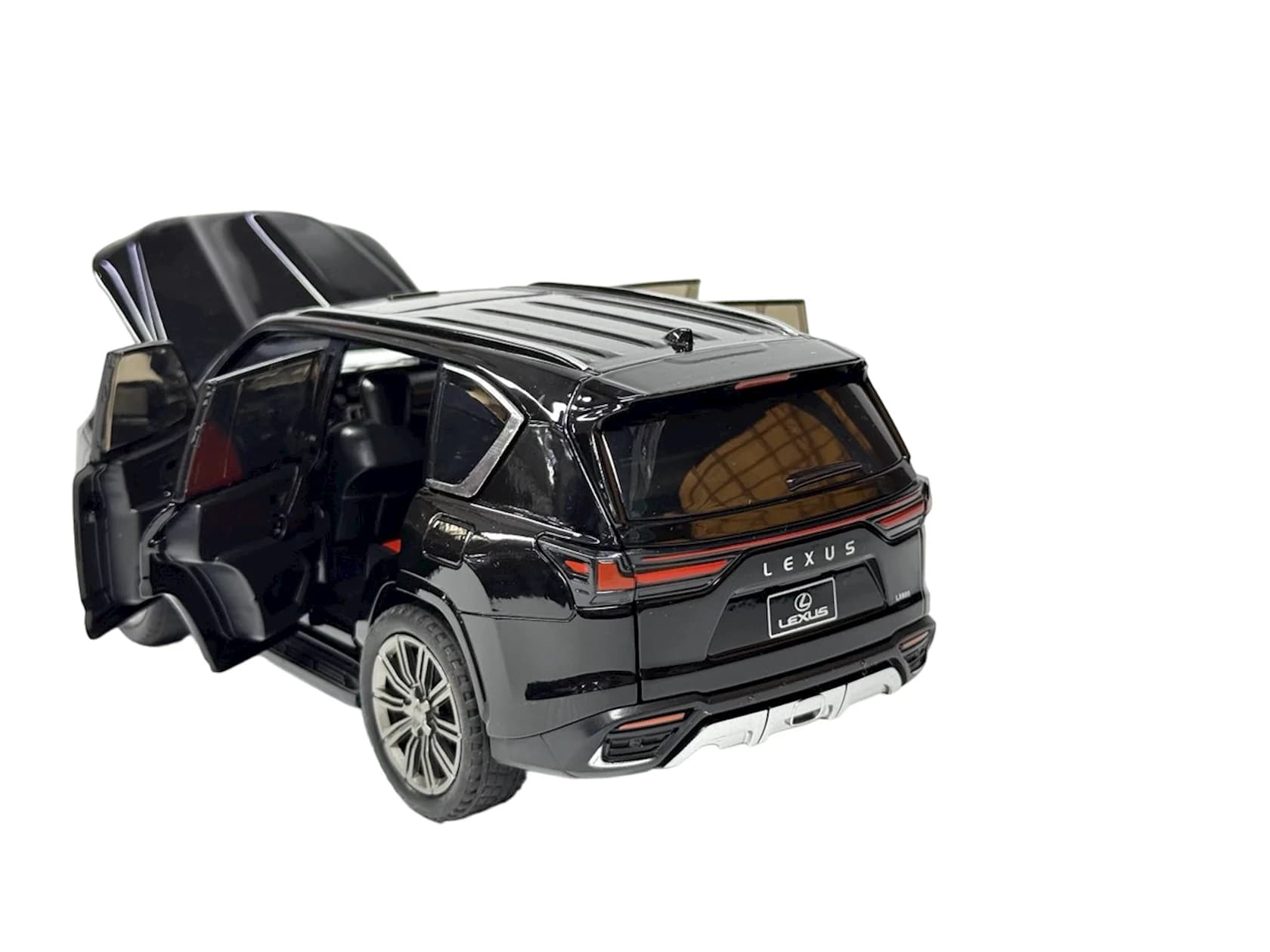 Maşın Sea Toys Lexus LX 600, qara, 21x8x8 sm — изображение 3