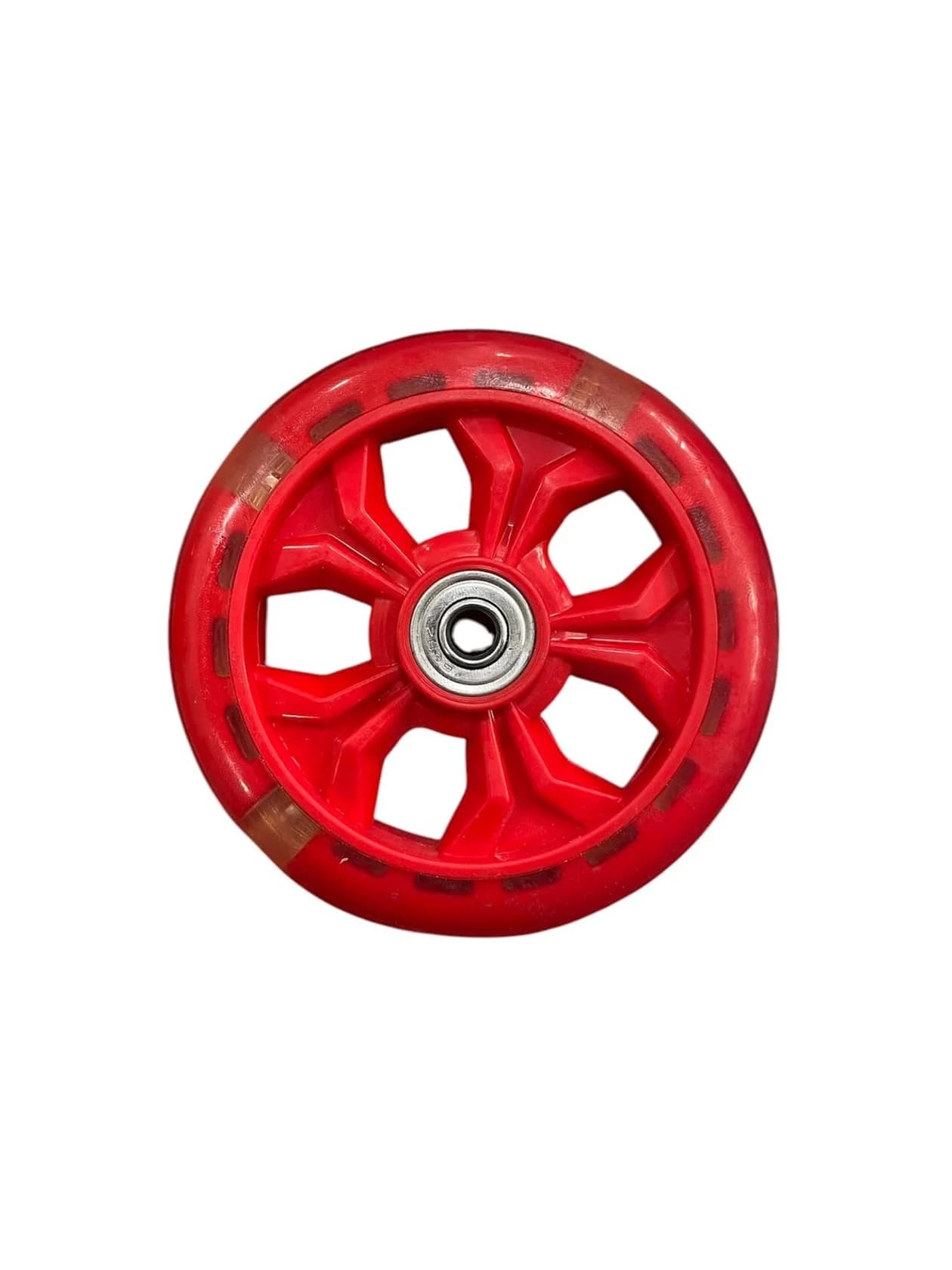 Velosiped üçün yan təkər 110 mm, rezin, qırmızı