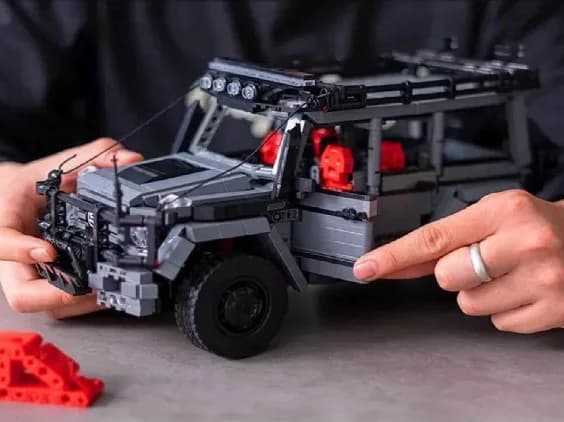 Konstruktor Mercedes Gelendvagen 49008, 1998 element — изображение 3