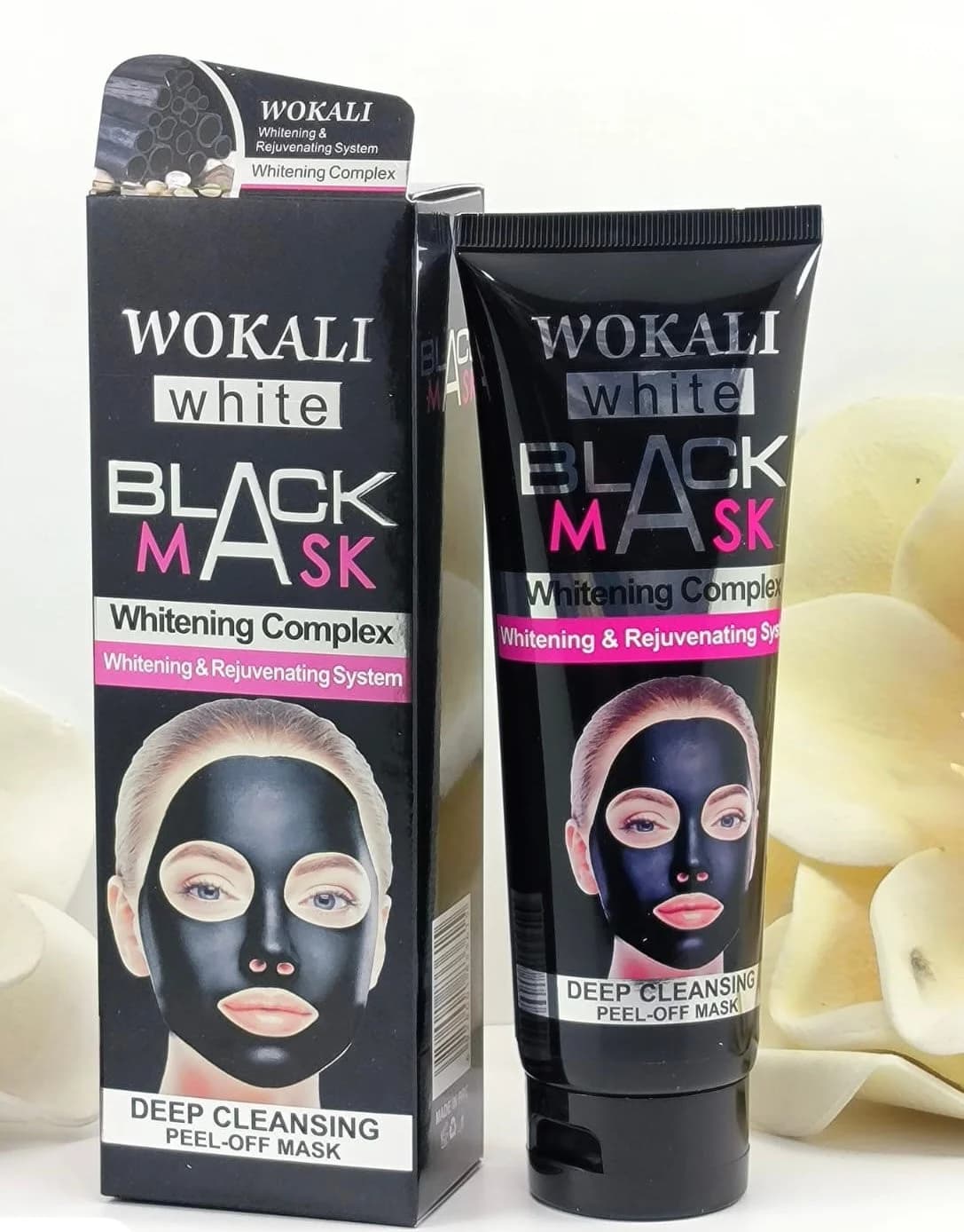 Ağardıcı üz maskası Wokali 50 ml