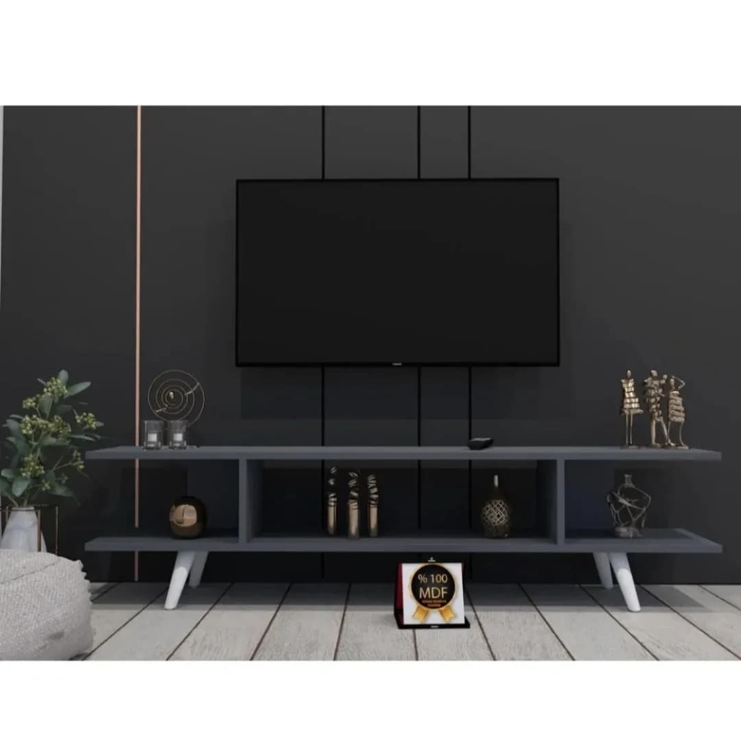 TV üçün tumba SO83, laminat, 150x30x40 sm