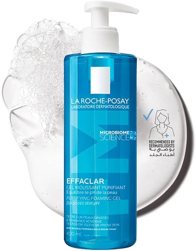 Üz yuma geli Laroche Posay Effaclar, 400 ml