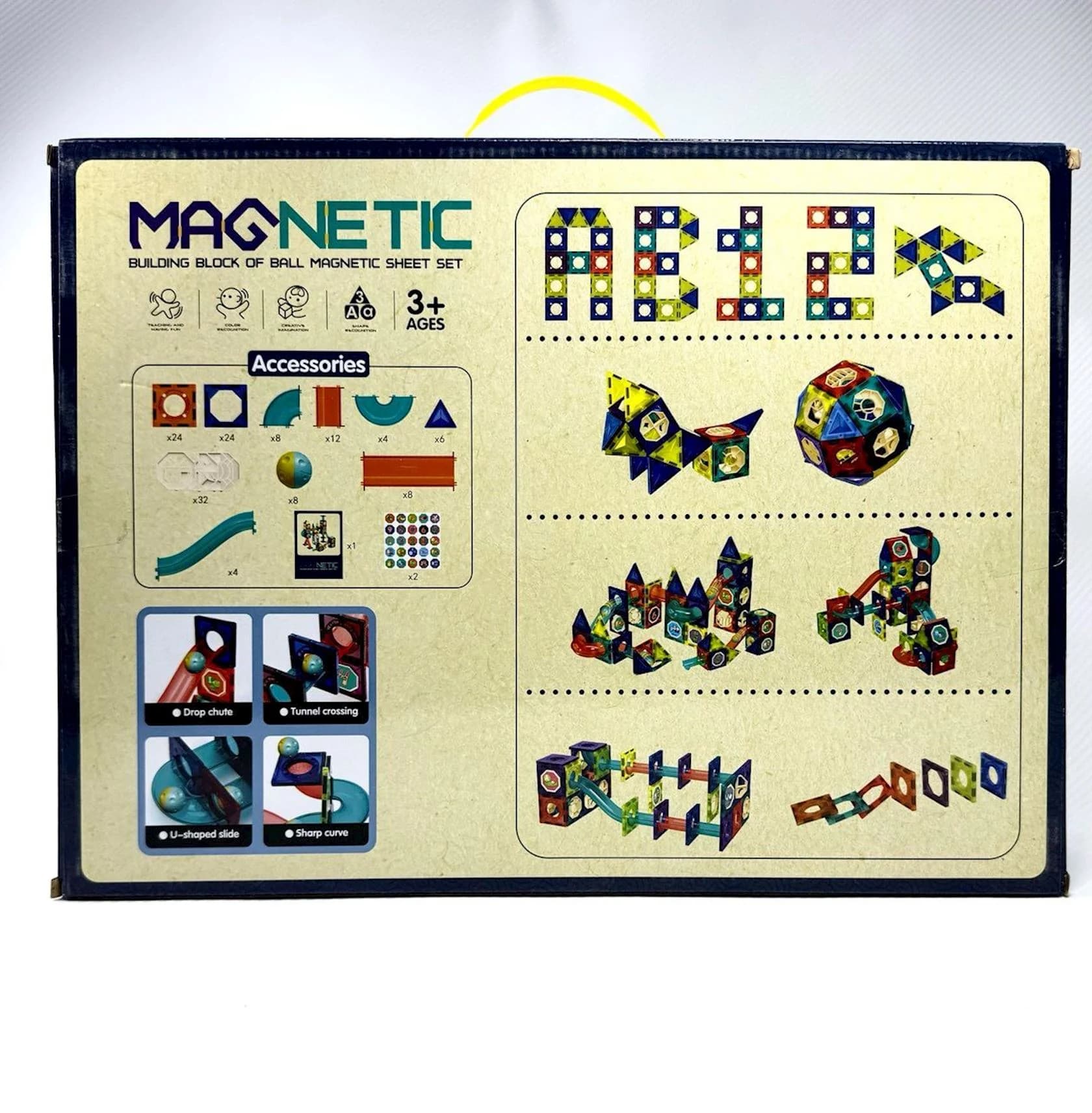 Maqnit konstruktor 66860A, 130 hissə, 3+ yaş — изображение 2